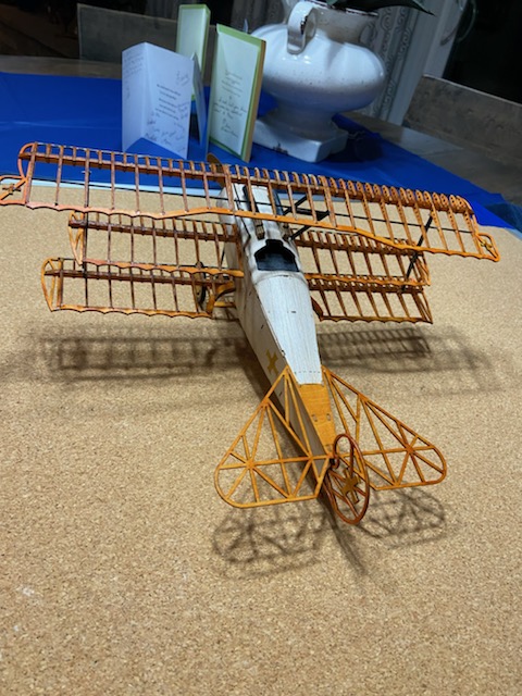 3D Wooden Puzzles DIY Fokker DR1 Triplane Model Aircraft Kit, Laser Cut Balsa Wood Model Airplane Kits to Build for Adults customer photo 2