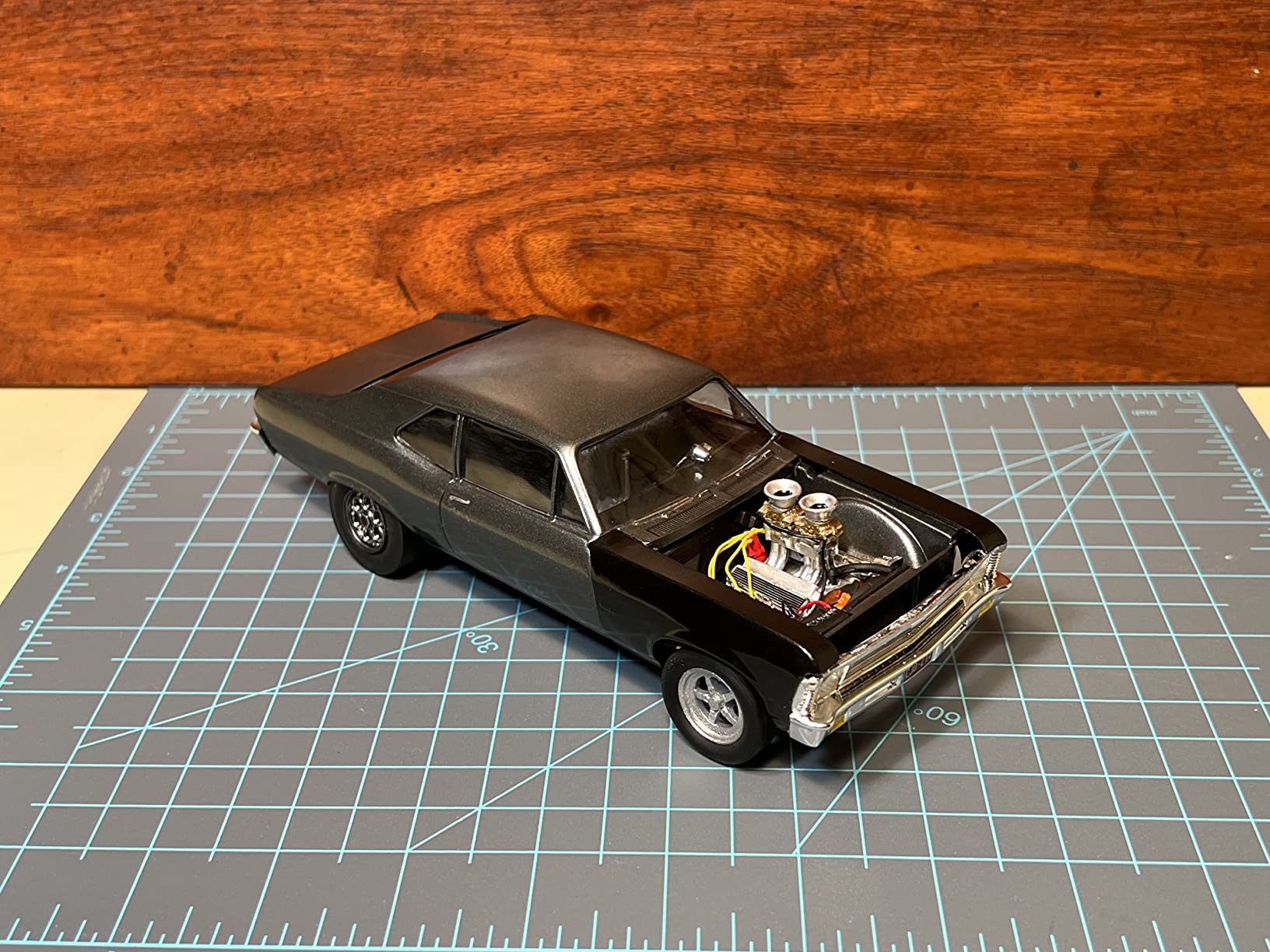 AMT 1972 Chevy Nova SS Old Pro 1:25 Scale Model Kit customer photo 2
