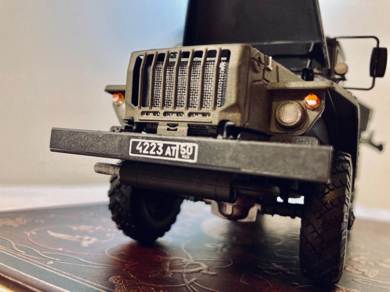 Zvezda 3655 - Russian Truck-Mounted Multiple Rocket Launcher Grad BM-21 - 1/35 Scale Plastic Model Kit customer photo 2