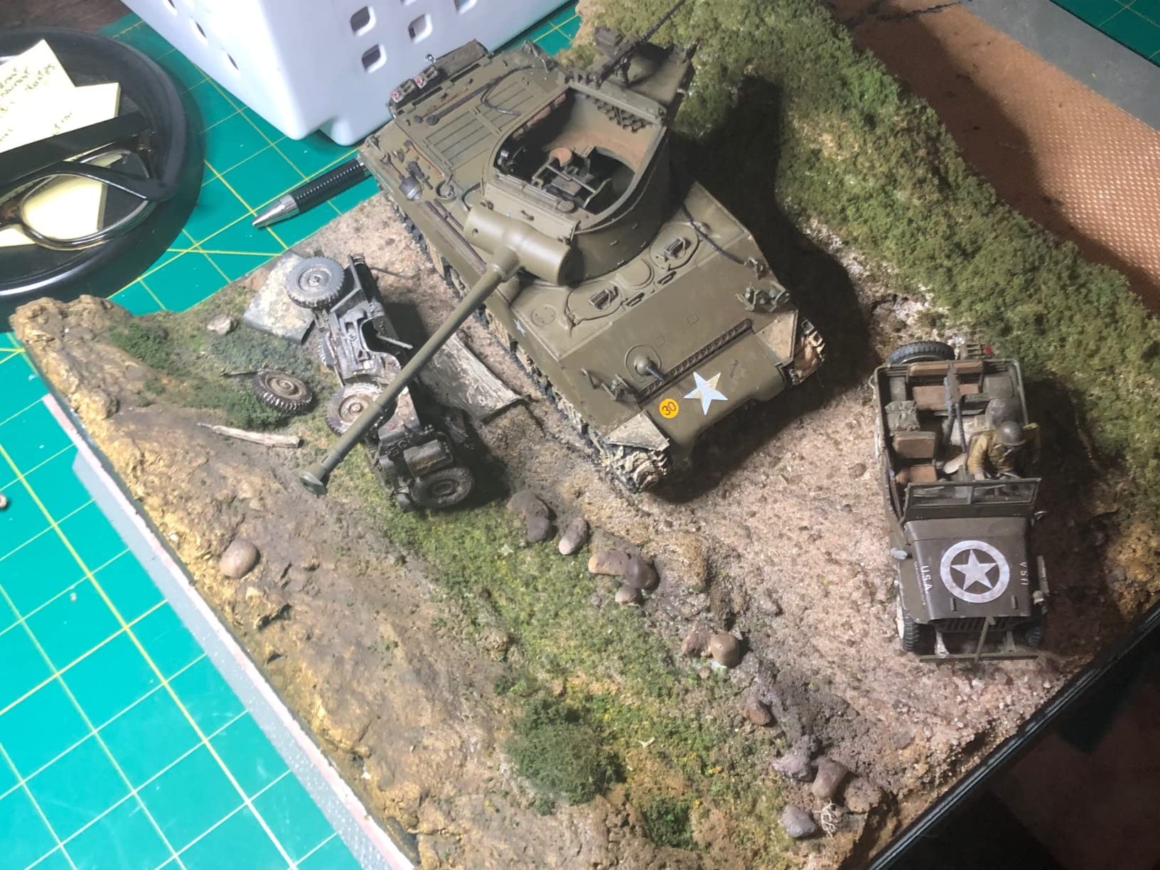 Airfix Model Tank - A1356 M36B1 GMC (U.S. Army), 1:35 Scale customer photo 1