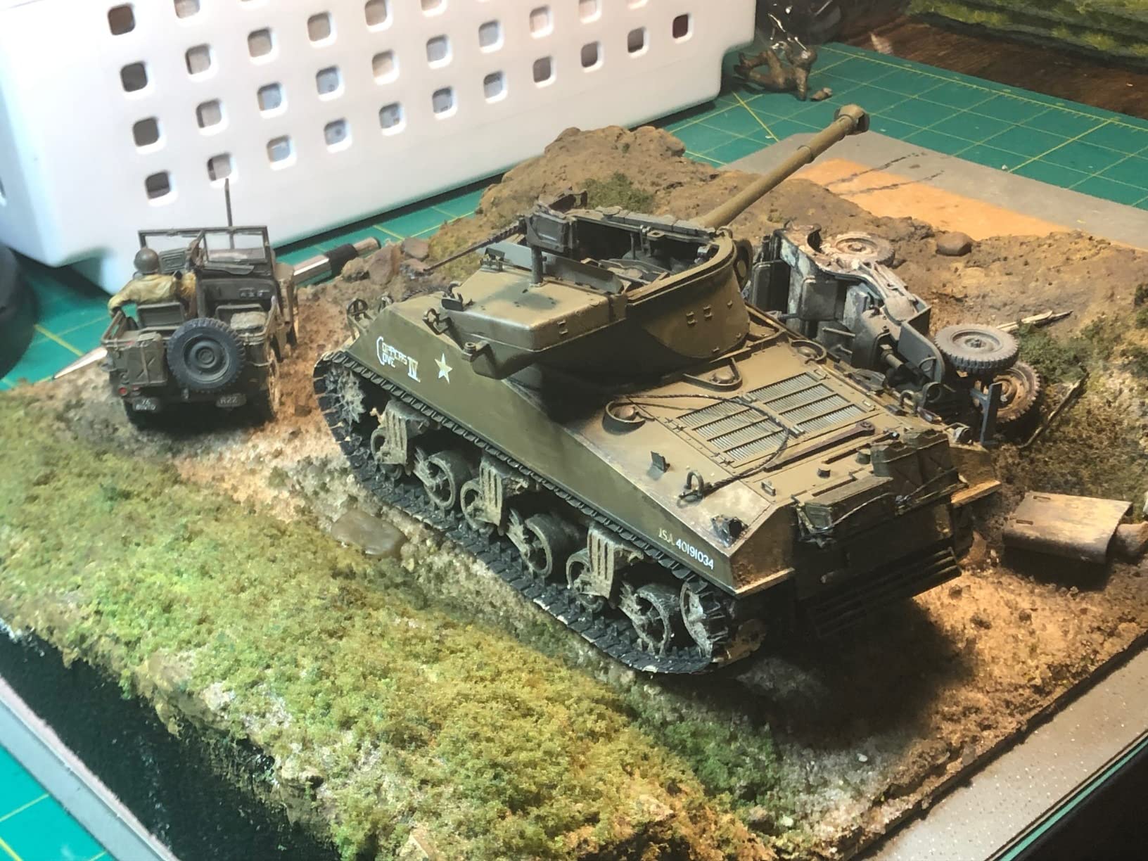 Airfix Model Tank - A1356 M36B1 GMC (U.S. Army), 1:35 Scale customer photo 2