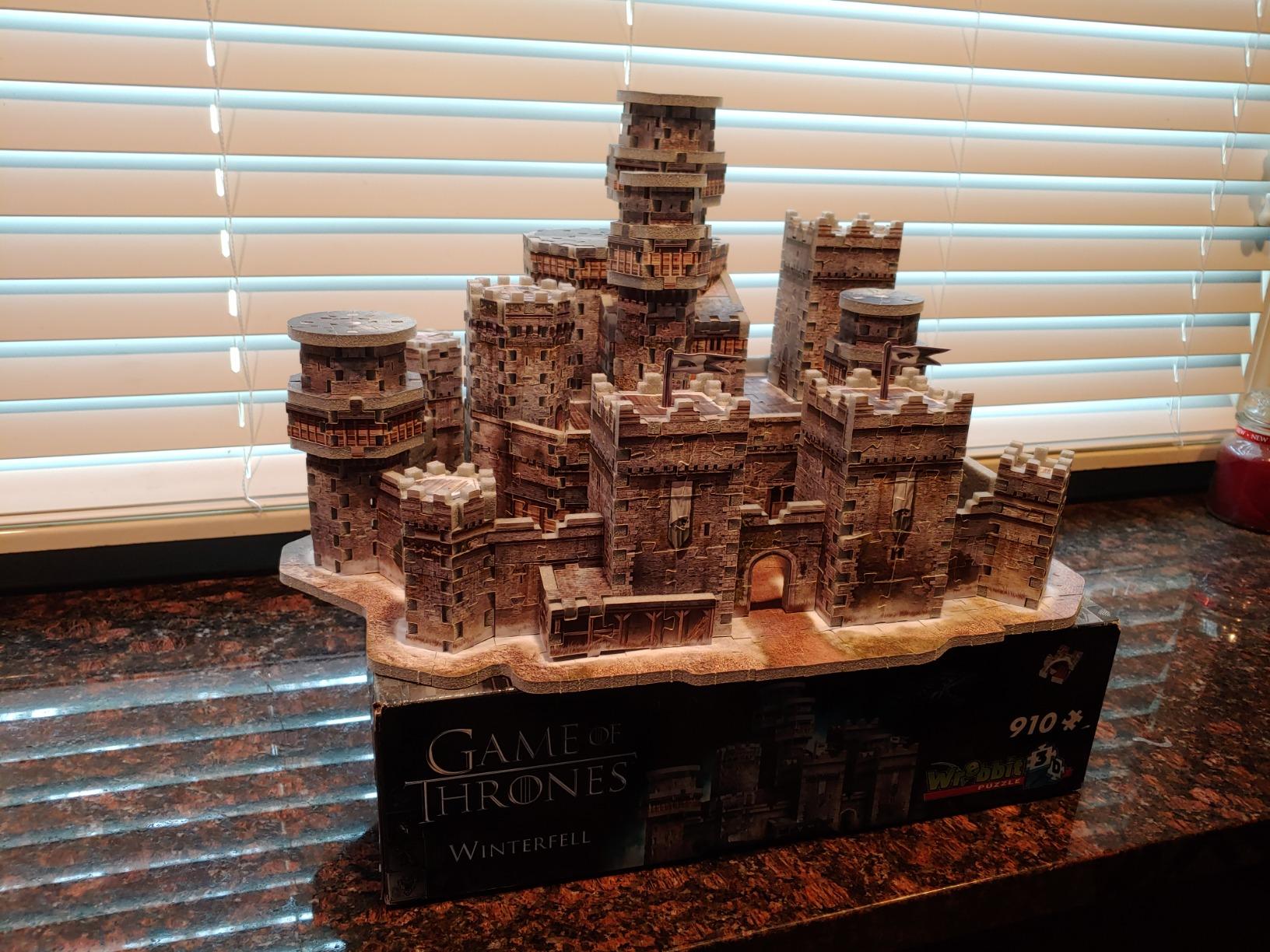 WREBBIT 3D - Game of Thrones The Red Keep 3D Jigsaw Puzzle (845 Piece) GOTRK customer photo 1