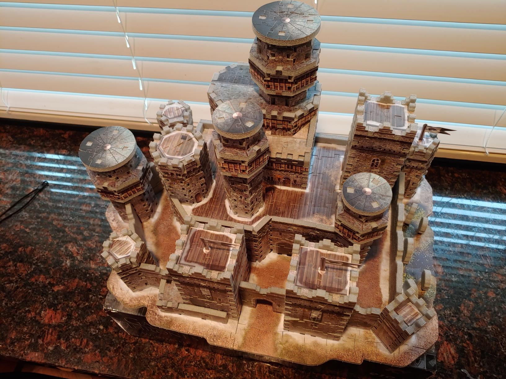 WREBBIT 3D - Game of Thrones The Red Keep 3D Jigsaw Puzzle (845 Piece) GOTRK customer photo 2