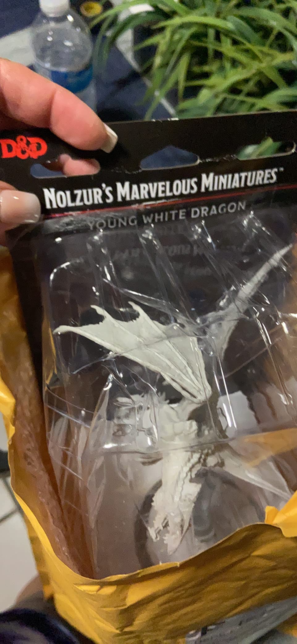 WizKids D&D Nolzur's Marvelous Miniatures: Young White Dragon customer photo 1