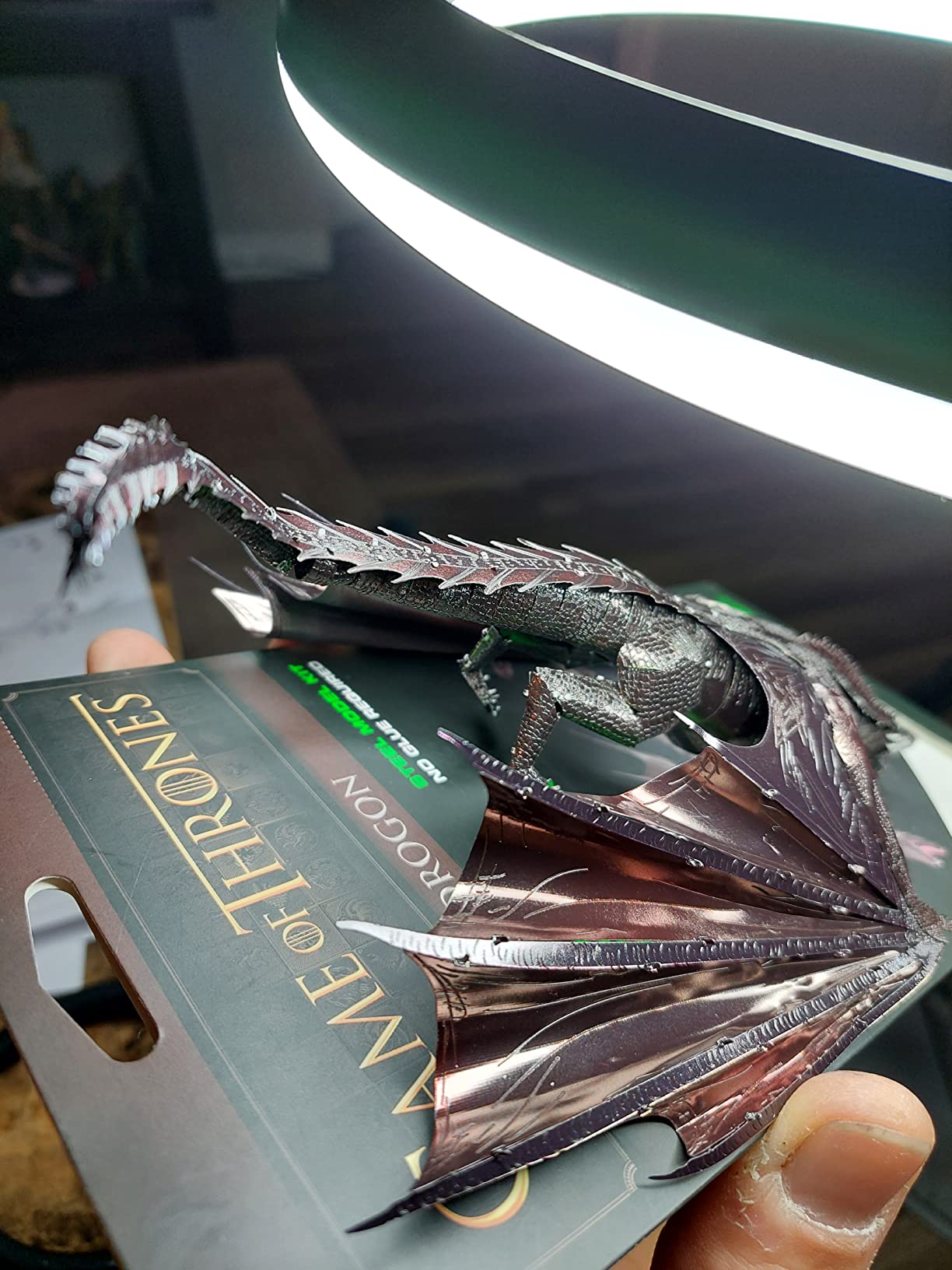 Fascinations Metal Earth Game of Thrones Drogon 3D Metal Model Kit customer photo 1
