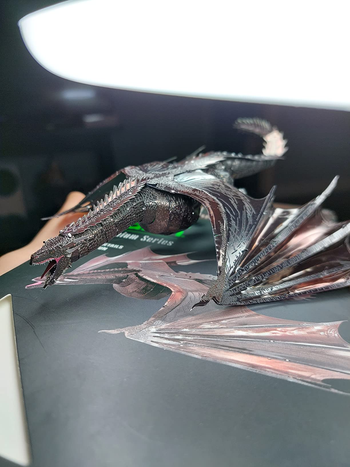 Fascinations Metal Earth Game of Thrones Drogon 3D Metal Model Kit customer photo 2