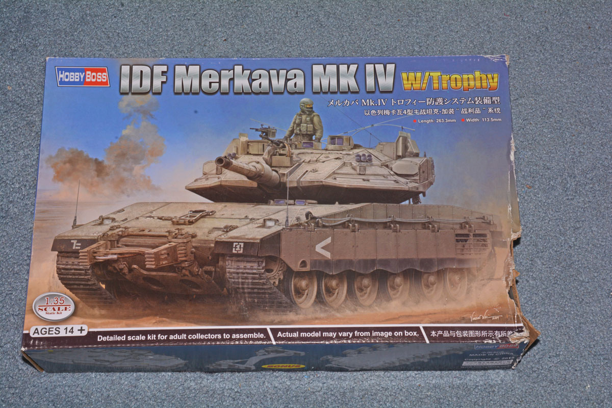 Hobby Boss 1/35 IDF Merkava Mk IV w/Trophy Active Protection System Model Kit #84523 customer photo 2