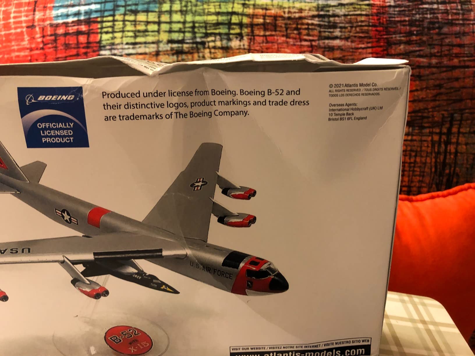 Plastic Model KIT B52 & X15 customer photo 1