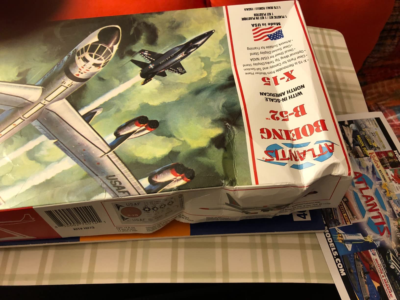 Plastic Model KIT B52 & X15 customer photo 2