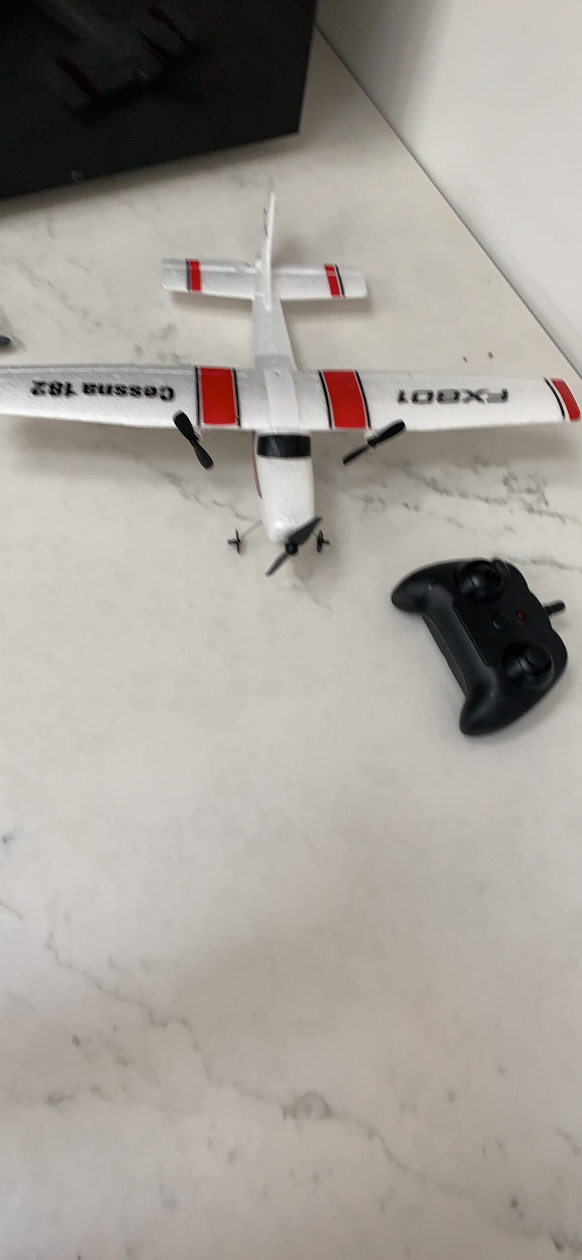 RC Plane Remote Control Airplane - PLRB Toys 2.4Ghz 2 Channels DIY RC Airplane Radio Control Cessna 182 Aircraft EPP Foam Glider customer photo 2