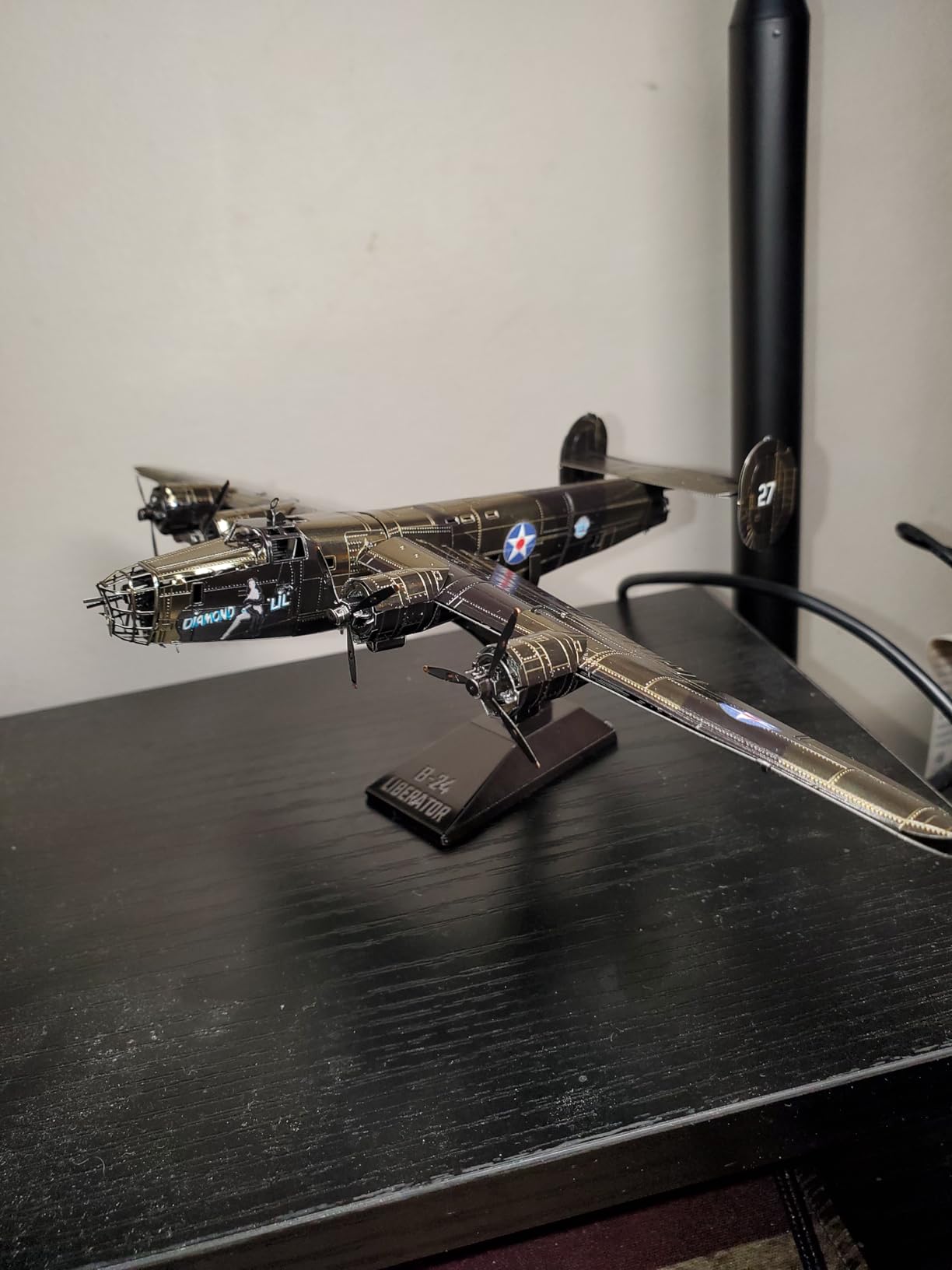 Fascinations Metal Earth B-24 Liberator 3D Metal Model Kit customer photo 1