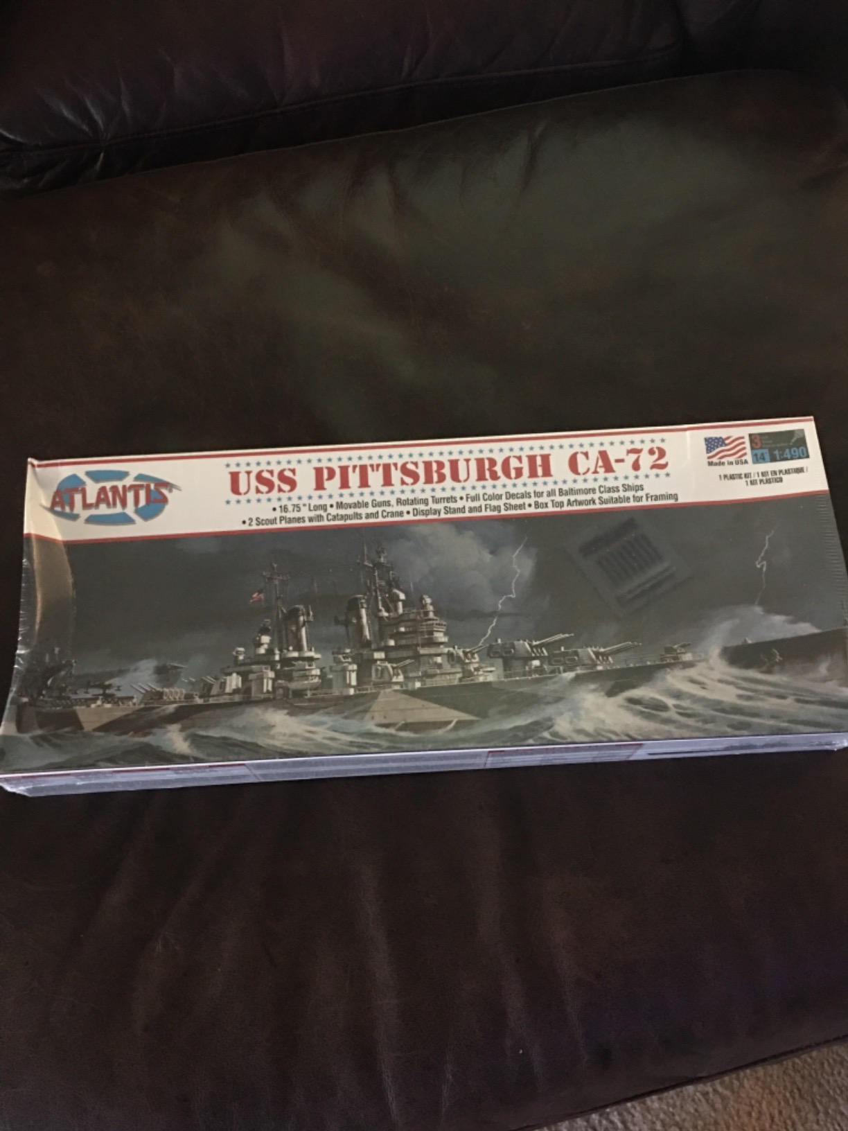 Plastic Model Kit - USS Pittsburgh CA-72 Heavy Cruiser (Portland-Class Sister Ship) customer photo 1