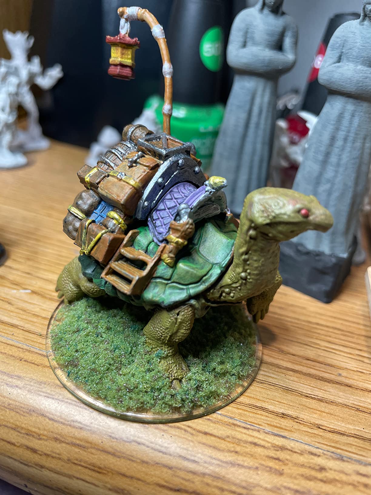 Mini - Reaper Bones Black 44053 Dreadmere Merchant Giant Tortoise & Drayman (2ct) customer photo 1