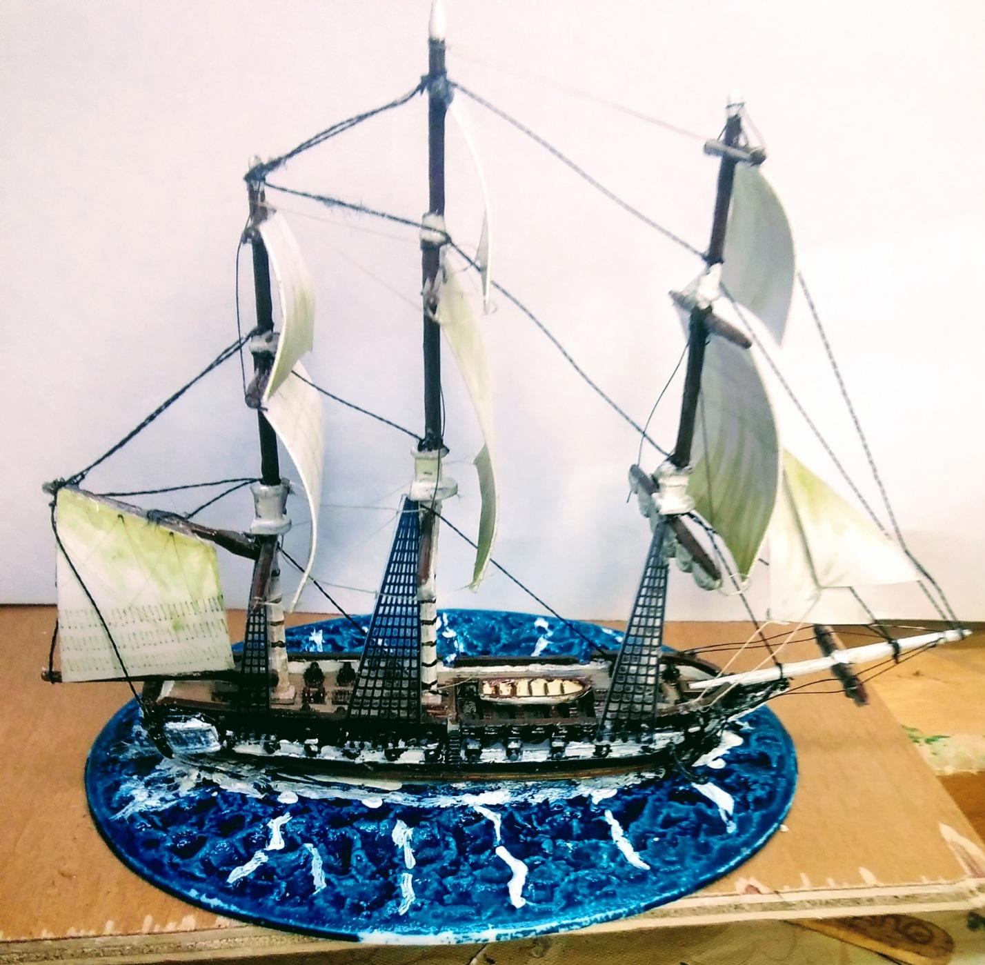 Warlord Games Frigates & Brigs Flotilla - 1/700 Scale Plastic Miniatures for Black Seas customer photo 1