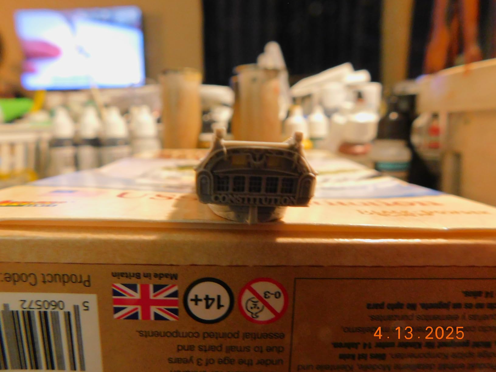 Warlord Black Seas The Age of Sail USS Constitution Game customer photo 3
