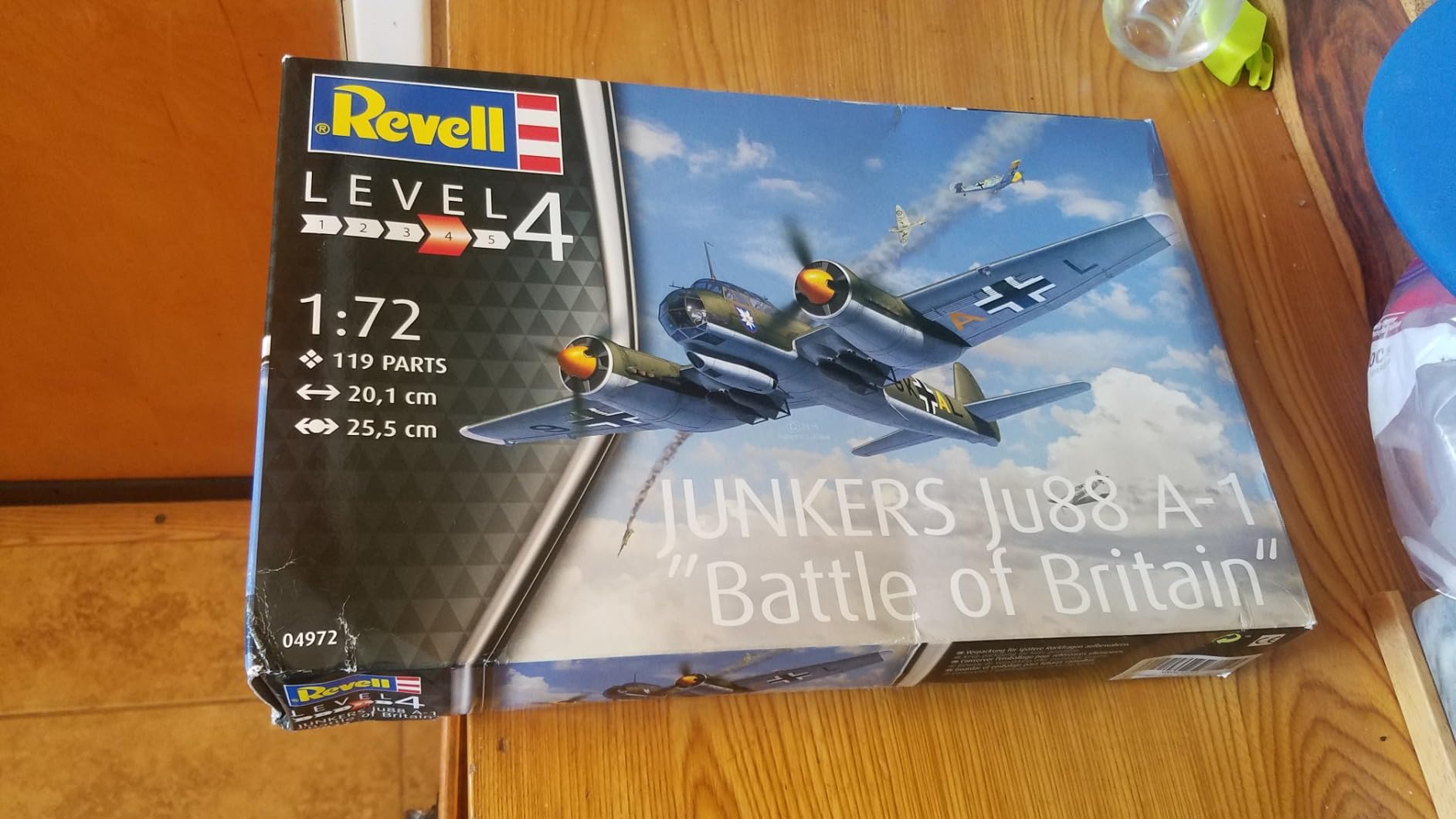 Revell RV04972 Junkers Ju88 A-1 Battle of Britain 1:72 Plastic Model kit, Unlackiert customer photo 1