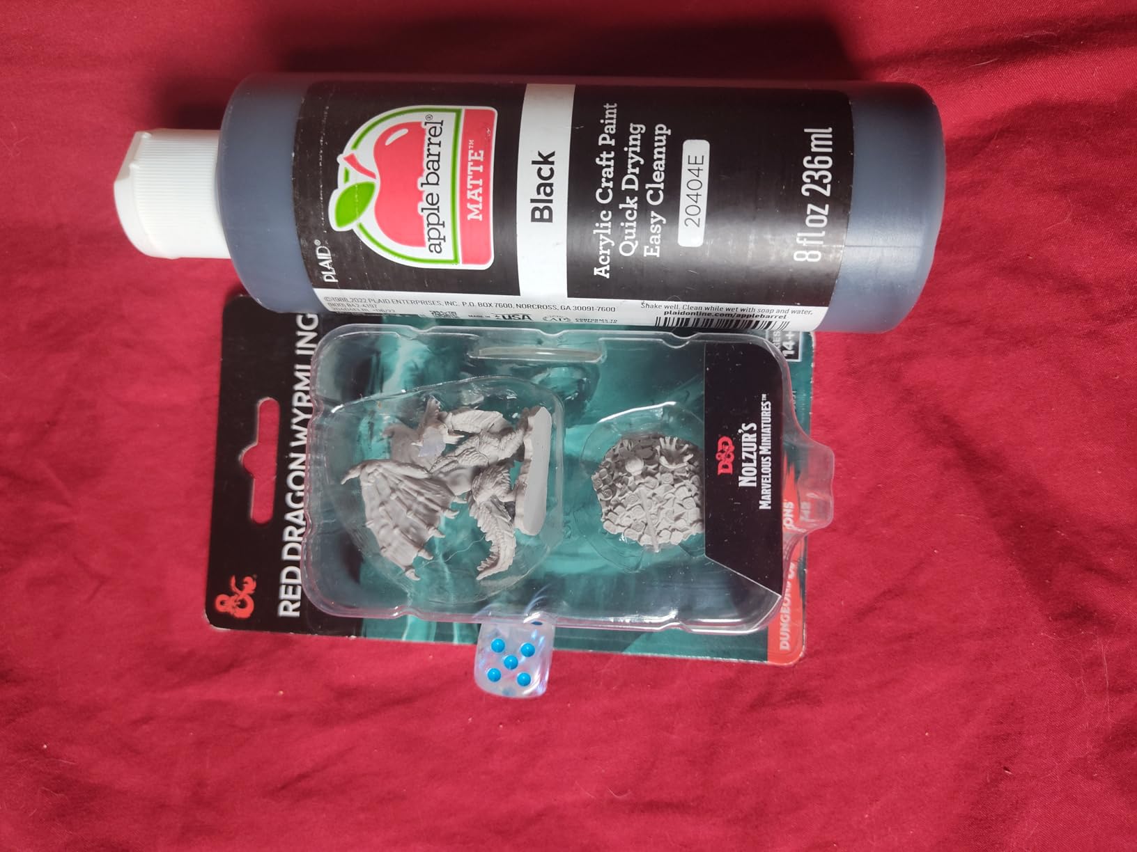 WizKids D&D Nolzur's Marvelous Unpainted Miniatures: Red Dragon Wyrmling customer photo 2