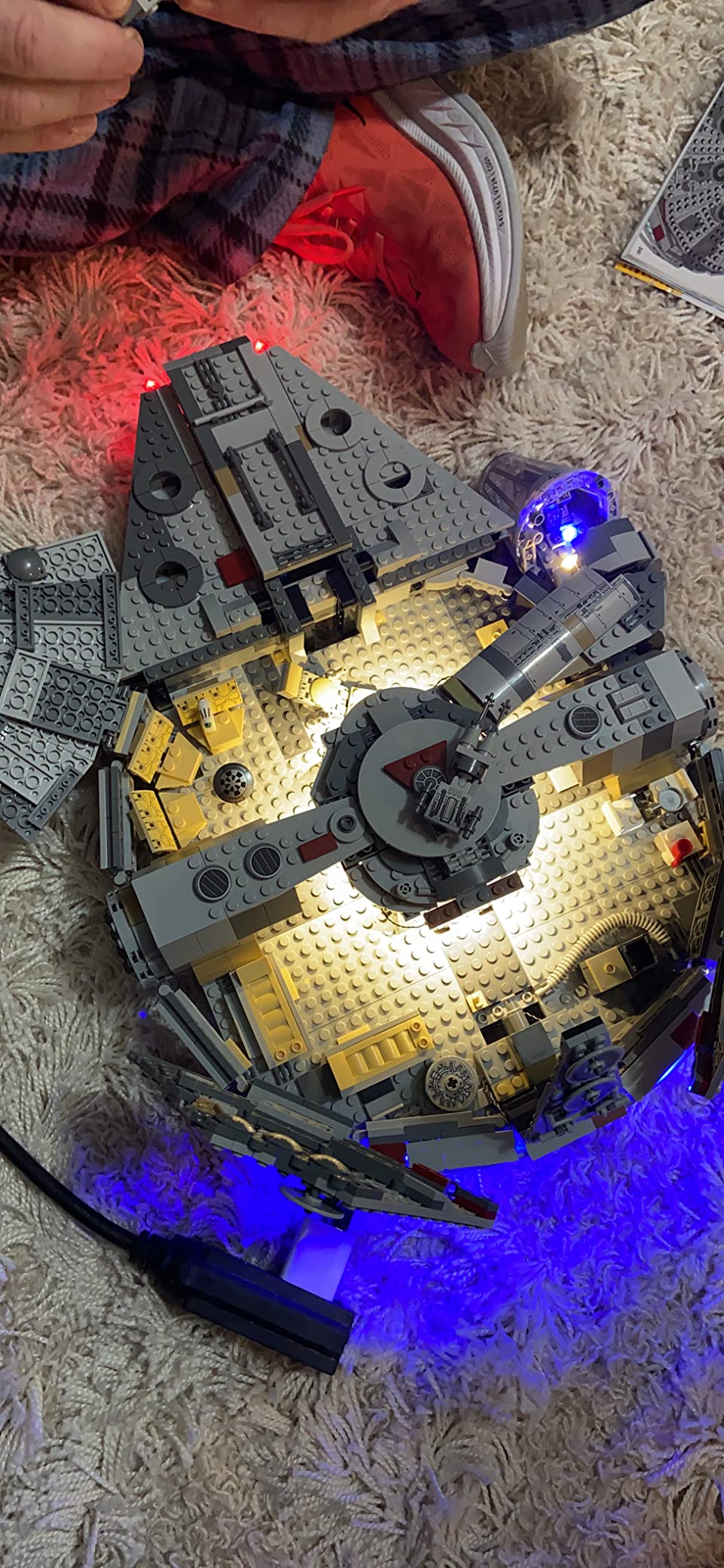 BRIKSMAX Light Kit for Lego-75257 Millennium Falcon - Led Lighting Compatible with Lego Star Wars Set - Not Include Lego Building Blocks customer photo 2
