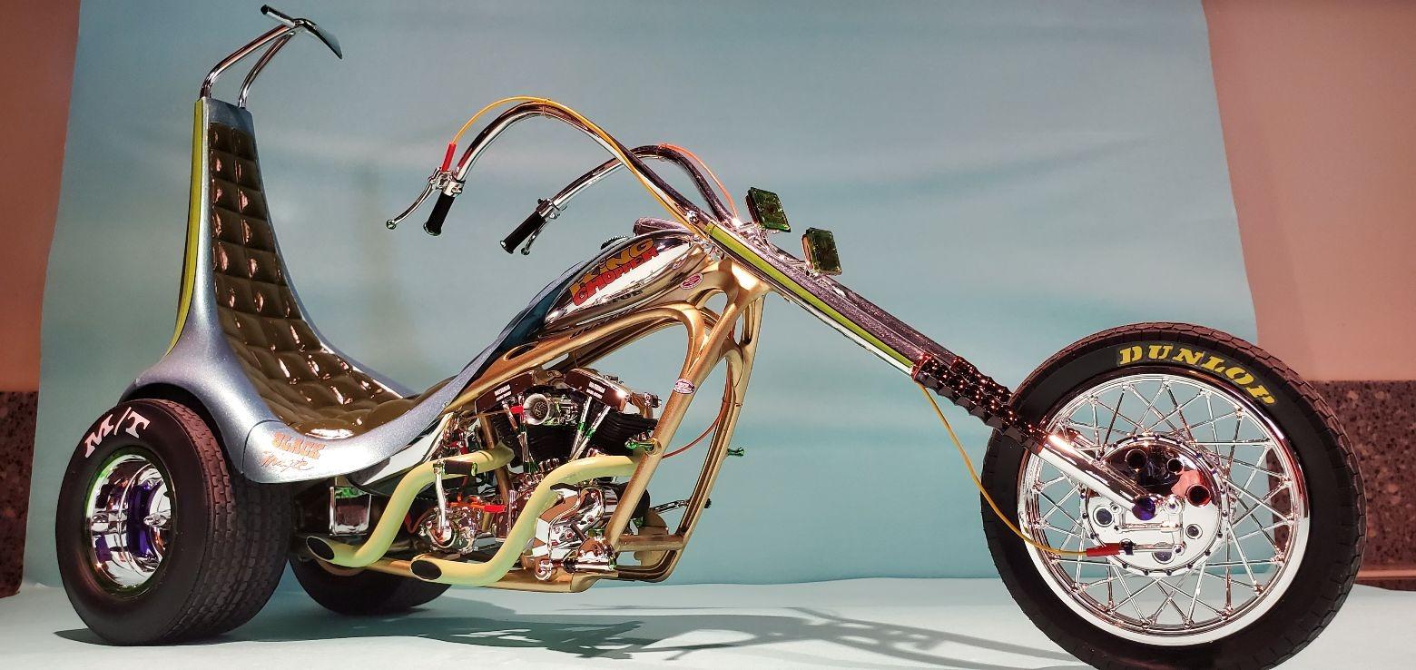 Atlantis AMCM224 1/8 King Chopper II Trike Tom Daniel Model Building customer photo 1