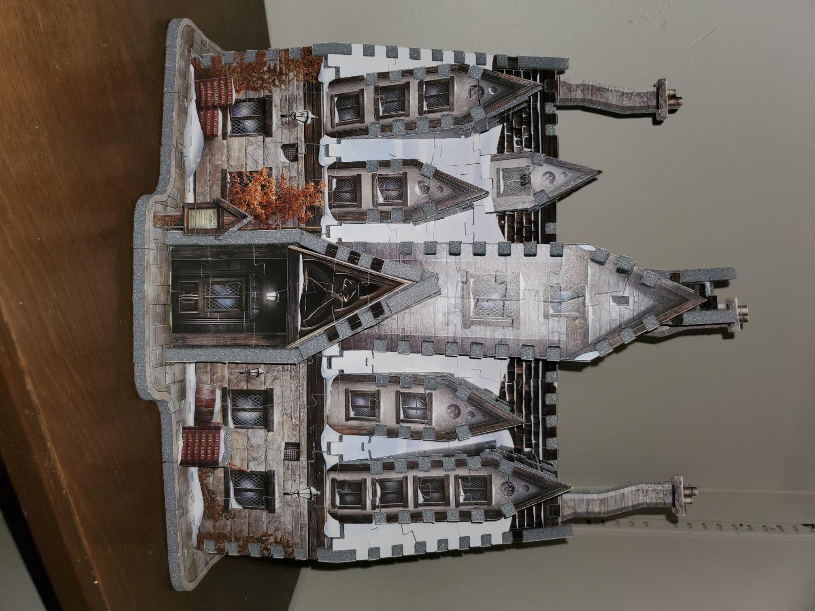 Wrebbit3D Harry Potter 3D Puzzle Model of Hogsmeade - The Three Broomsticks | 395 Jigsaw Puzzle Pieces | Build and Journey Through The Wizarding World customer photo 2
