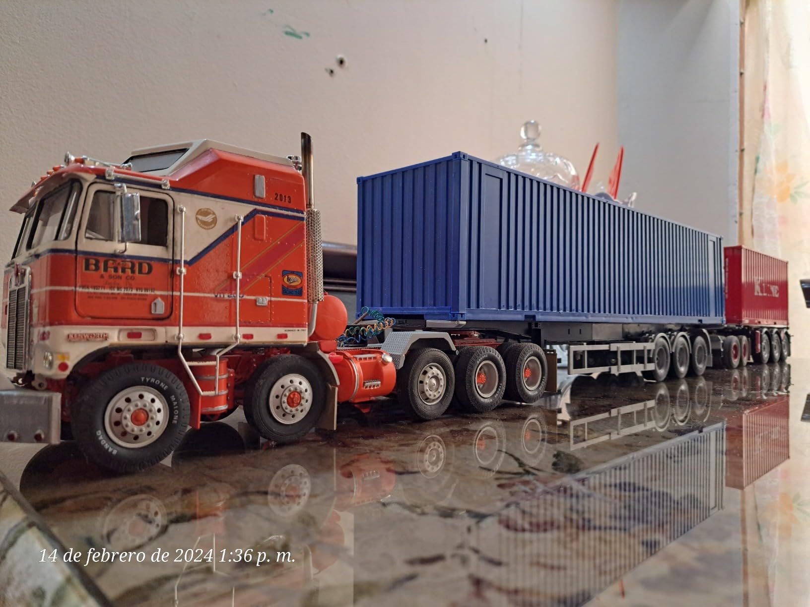 Italeri 3951S 1:24 Container Trailer 40 ft Plastic Model Kit customer photo 1