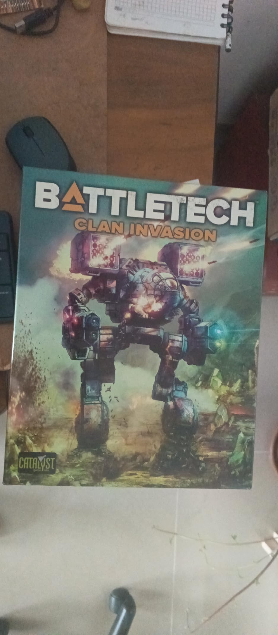 BattleTech Clan Invasion Box Set by Catalyst Game Labs | Clan OmniMechs Expansion with High-Tech Mechs, Elementals, and New Factions | Armored Combat Tabletop Wargame | Ages 14+ customer photo 1