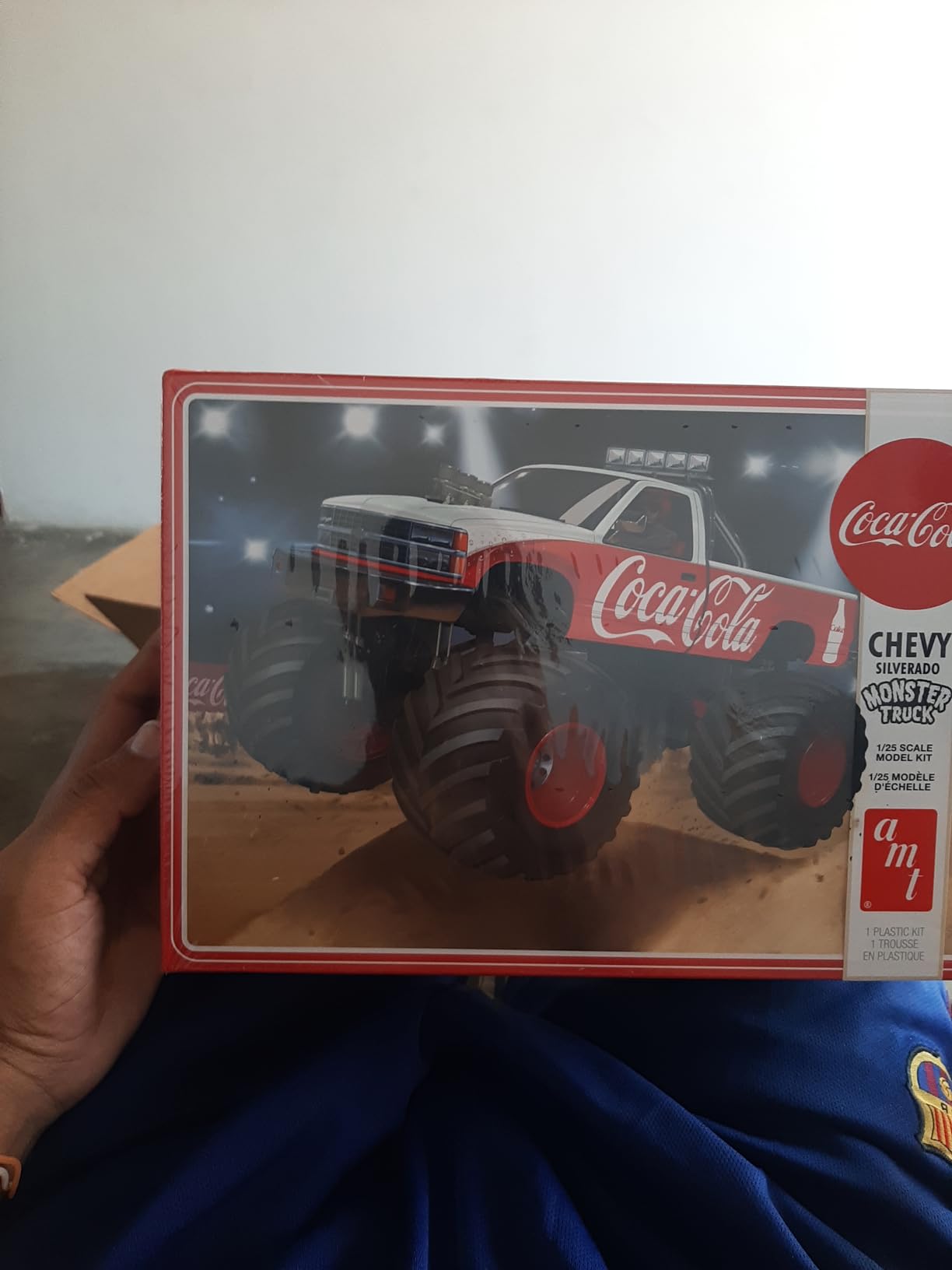 Skill 2 Model Kit Chevrolet Silverado Monster Truck Coca-Cola 1/25 Scale Model by AMT customer photo 1