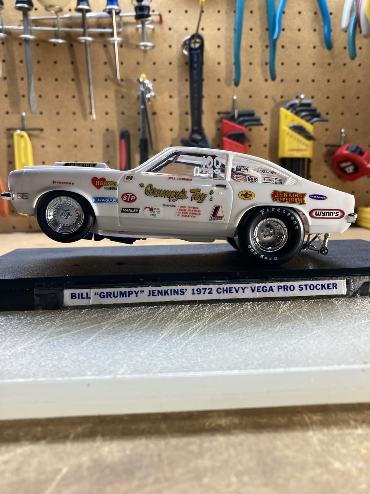 MPC 1972 Chevy Vega Pro Stock Bill Grumpy Jenkins 1:25 Scale Plastic Model Kit customer photo 1