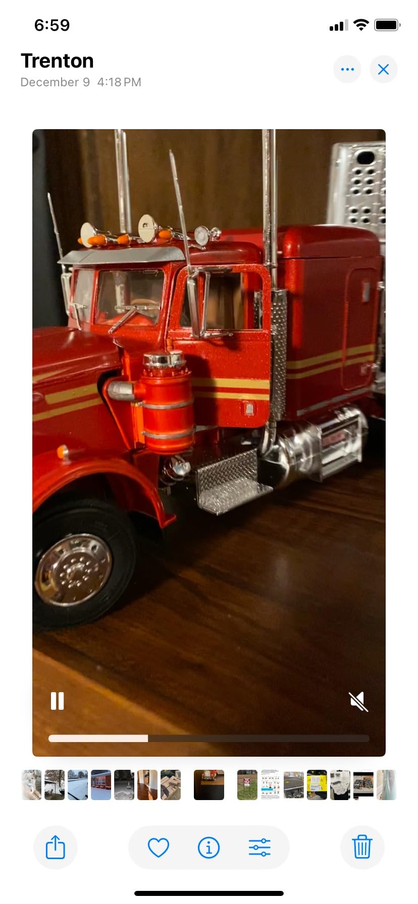 85-2627 Peterbilt 359 1:25 Scale 302-Piece Skill Level 5 Model Car Building Kit customer photo 2