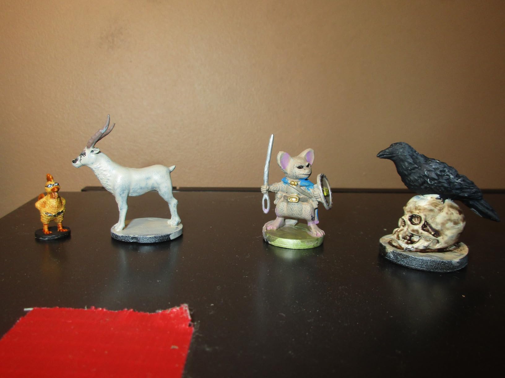 Wildspire Heroes, NPC Animal Companions & Troll King for DND Miniatures Bulk 28mm-32mm Unpainted Paintable Dungeons and Dragons Minis Pathfinder Figures for Fantasy Tabletop Roleplaying Games like D&D customer photo 1