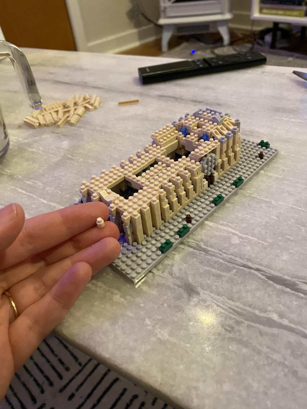 nanoblock - World Famous Buildings - Notre Dame Cathedral, Sight to See Series Building Kit customer photo 1