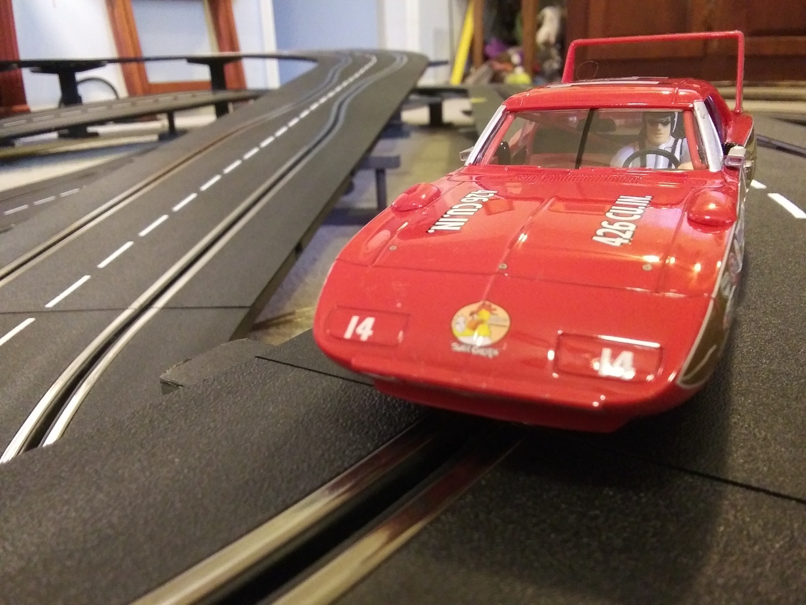 Carrera 30944 Plymouth Superbird No. 14 1:32 Scale Digital Slot Car Racing Vehicle customer photo 1