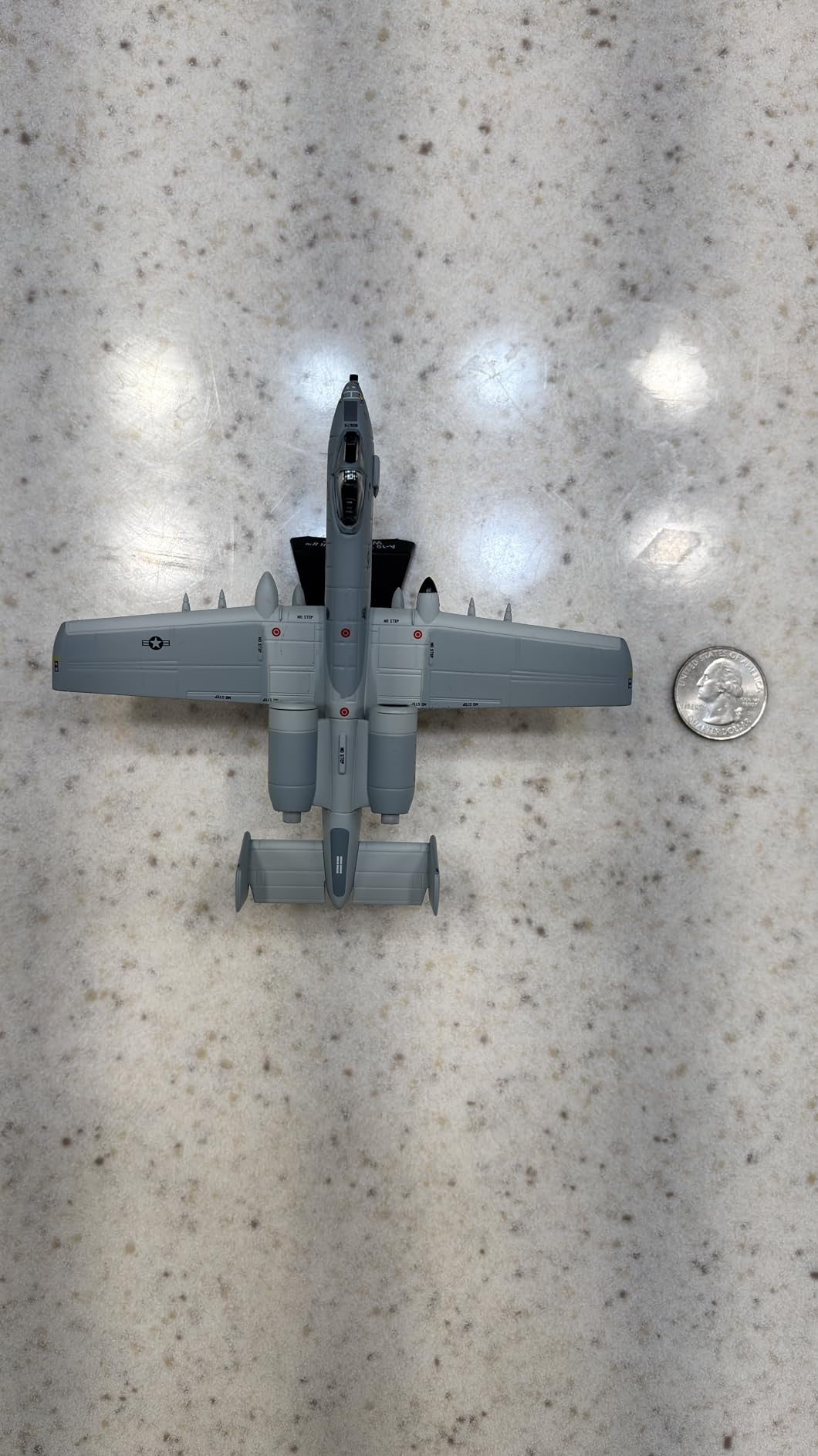 F-16 Fighting Falcon Die-Cast Model - 1:126 Scale Multi-Role Fighter Jet, 18th Aggressor Wing Edition, Adult Collectible Ages 14+ customer photo 1