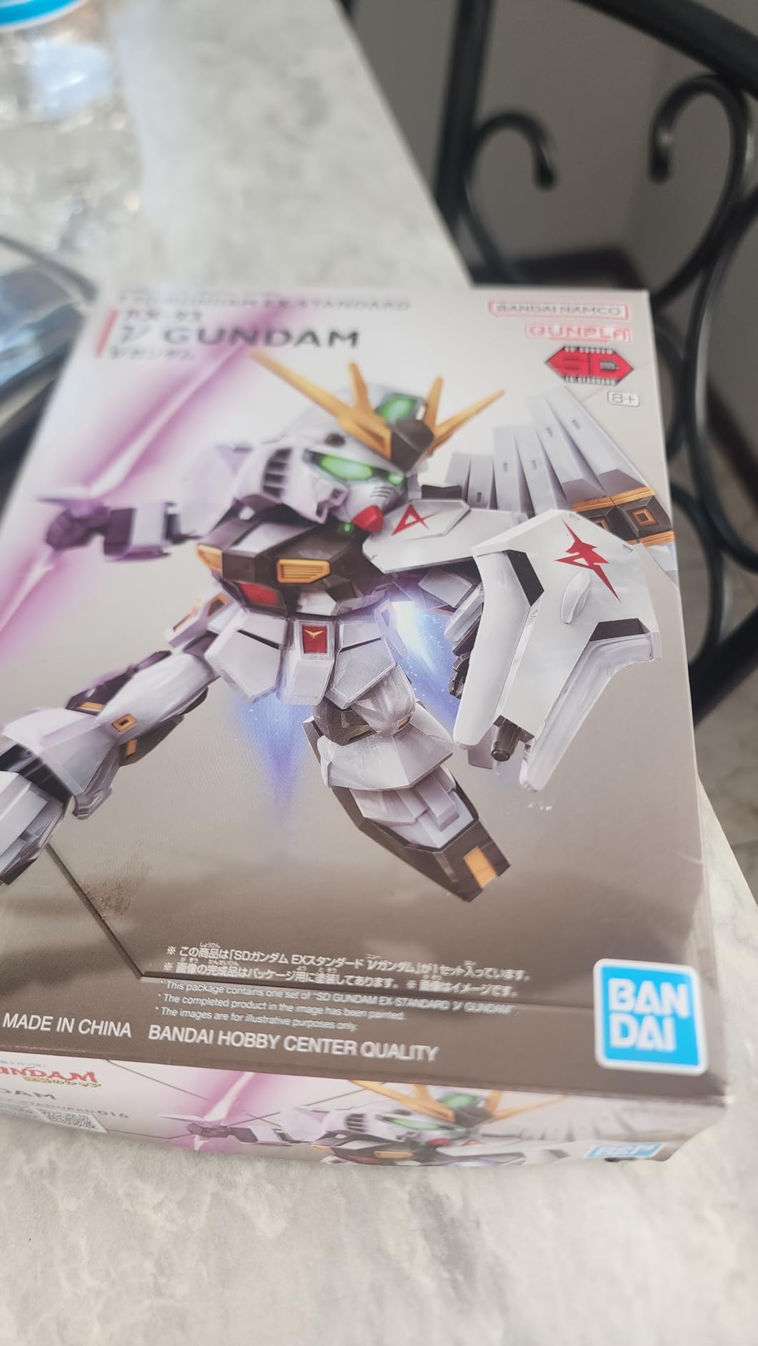 Bandai Hobby - Char's Counterattack - Nu Gundam, Bandai Spirits SD Gundam EX-Standard Model Kit customer photo 2