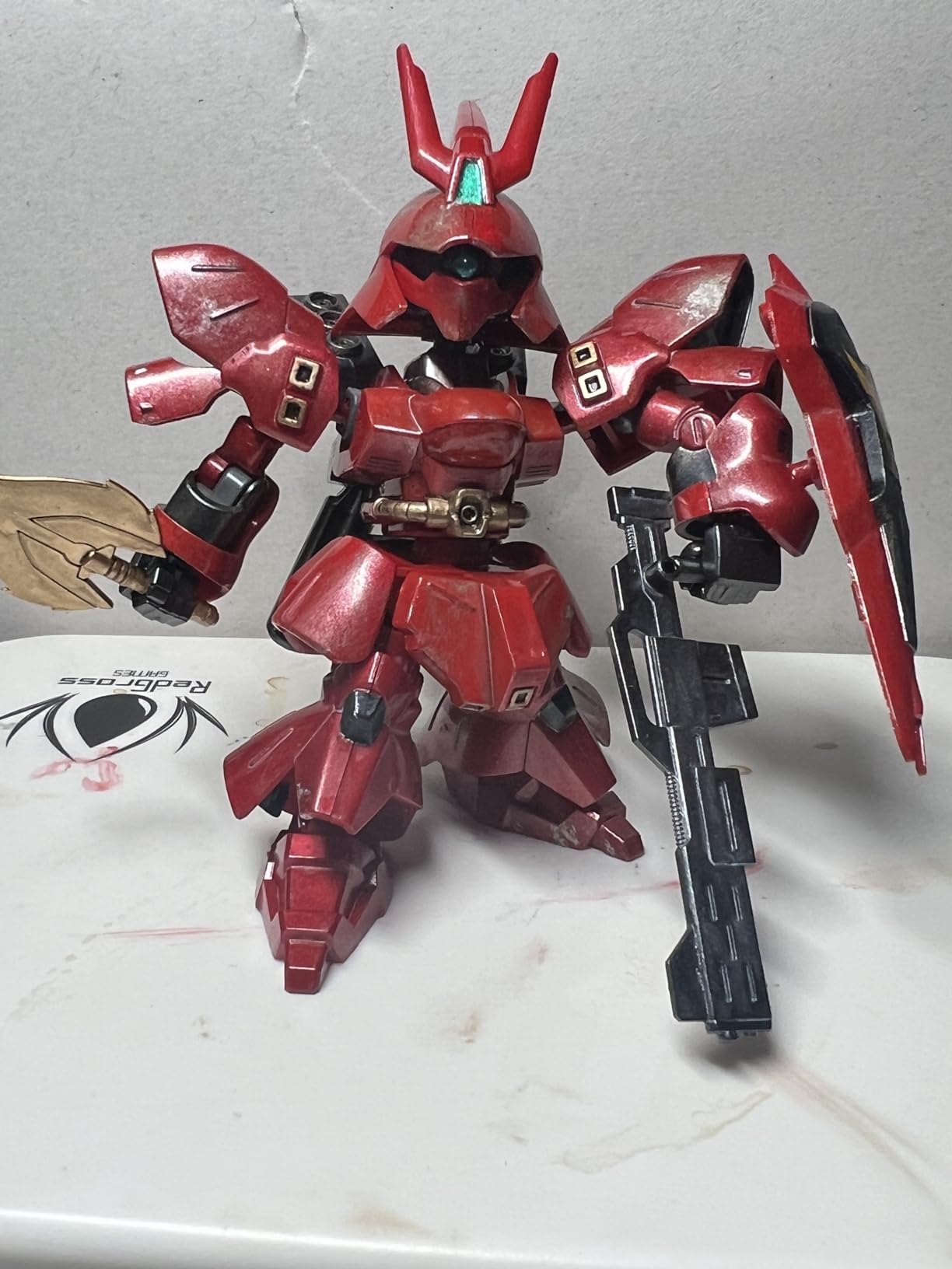 Bandai Hobby - Char's Counterattack - Sazabi, Bandai Spirits SD Gundam EX-Standard Model Kit customer photo 1