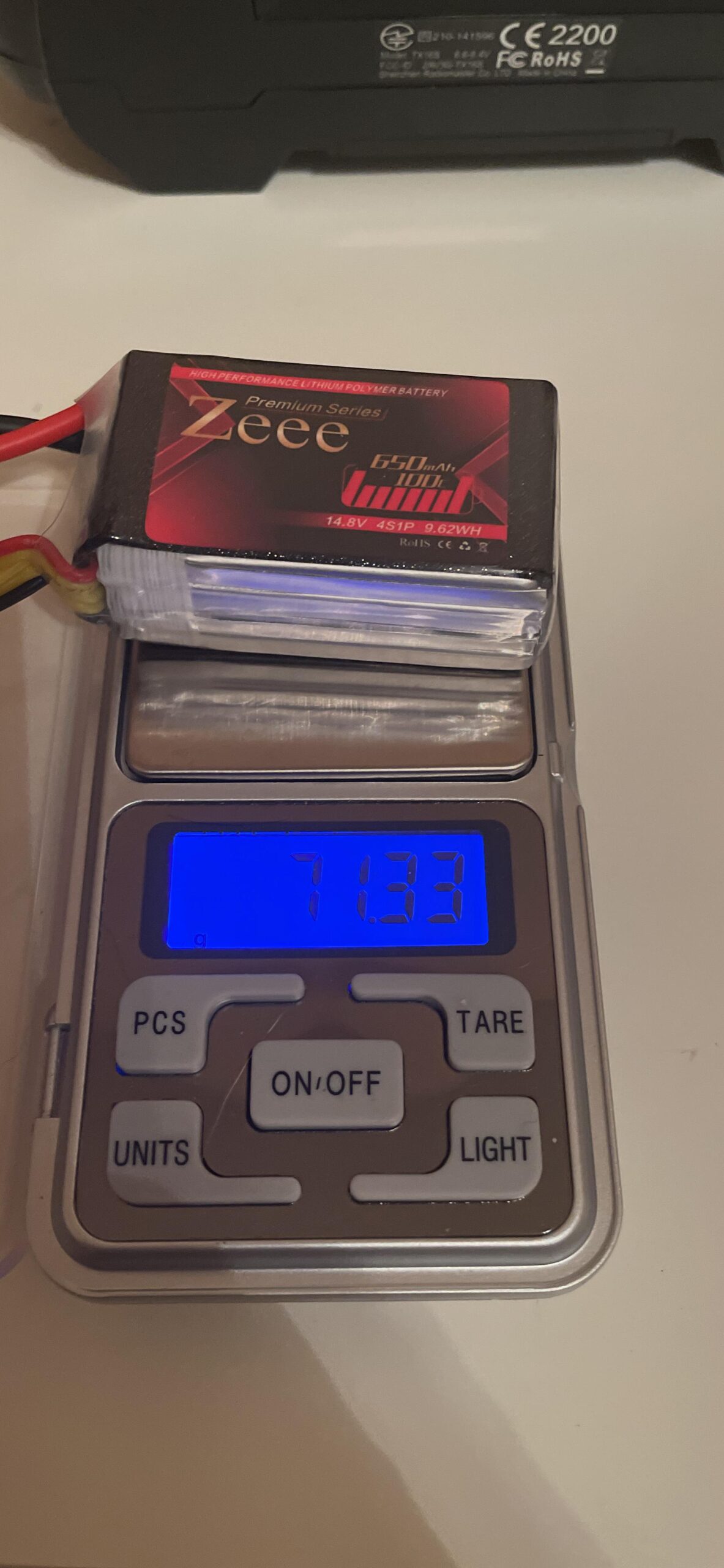 Zeee Premium Series 4S Lipo Battery 650mAh 14.8V 100C with XT30 Plug for FPV Racing Drone Quadcopter Helicopter Airplane RC Boat RC Car RC Models (2 Pack) customer photo 2
