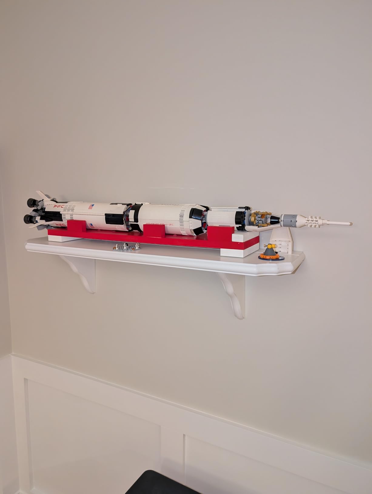 LEGO Ideas NASA Apollo Saturn V Space Rocket and Vehicles, Spaceship Collectors Building Set with Display Stand [Amazon Exclusive], 14+ years customer photo 1