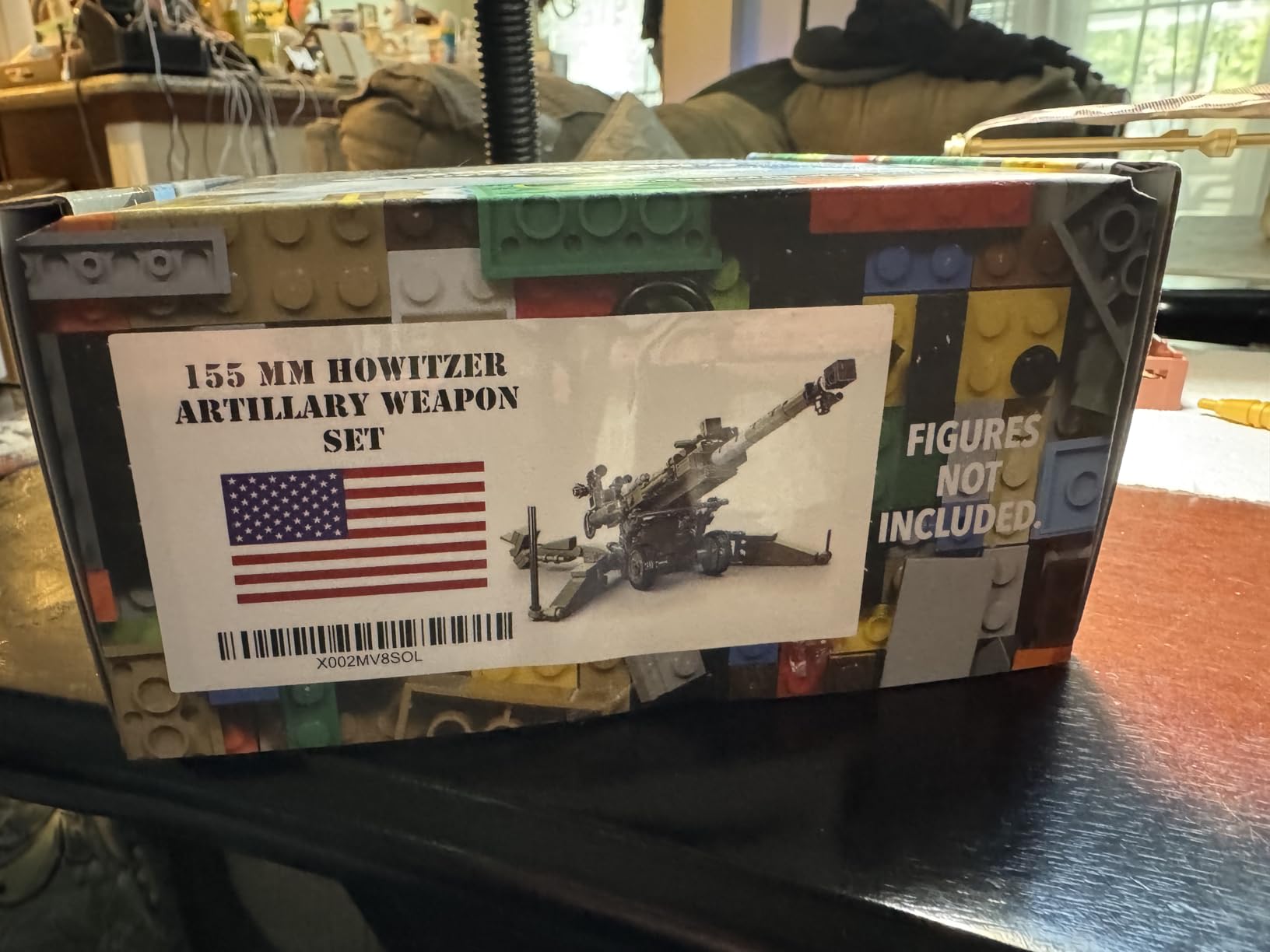 US Army 155mm Howitzer Building Set - WWII Korea Vietnam Artillery Model - 258 Pieces customer photo 1
