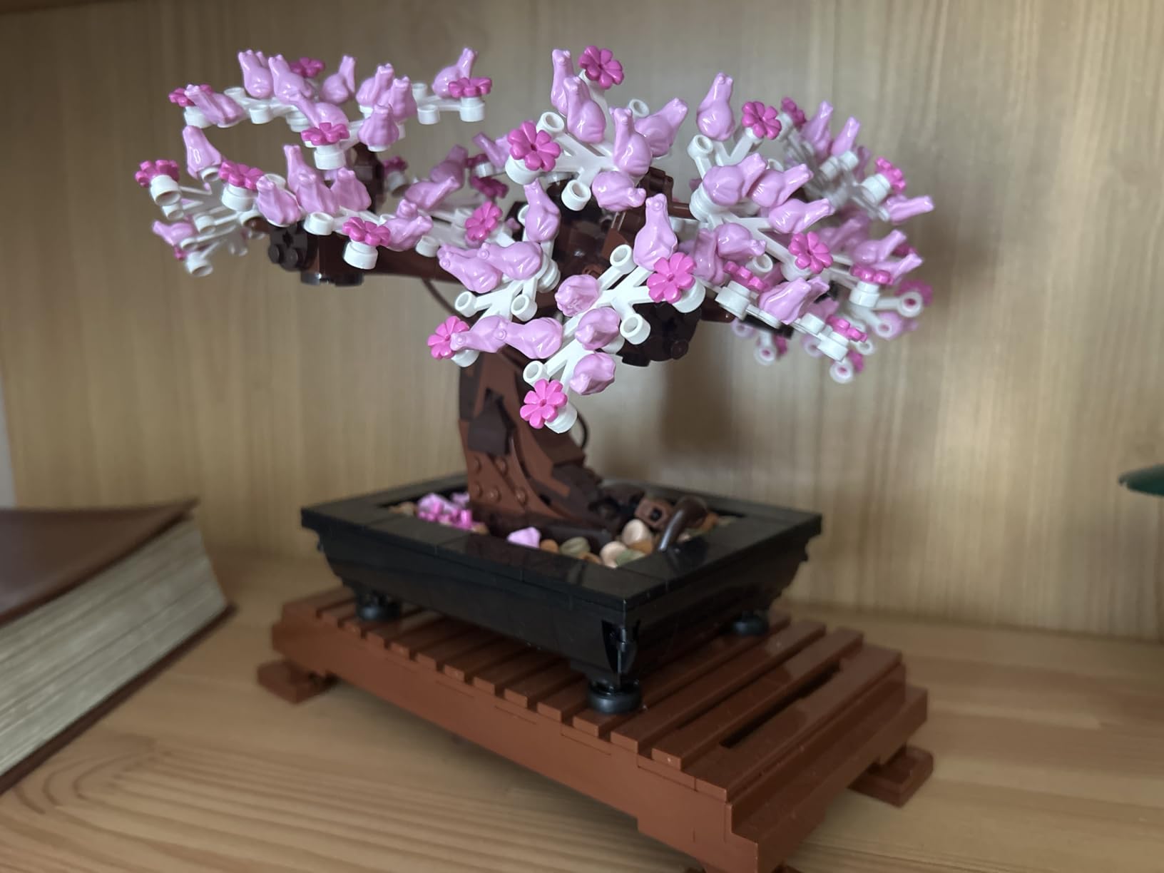 LEGO Botanicals Bonsai Tree Building Set - Artificial Bonsai Tree Plants for Home Decor, Adults Ages 18+ - Faux, Fake Plants for Table, Desk, Office - Birthday Gift for Men & Women - 10281 customer photo 2