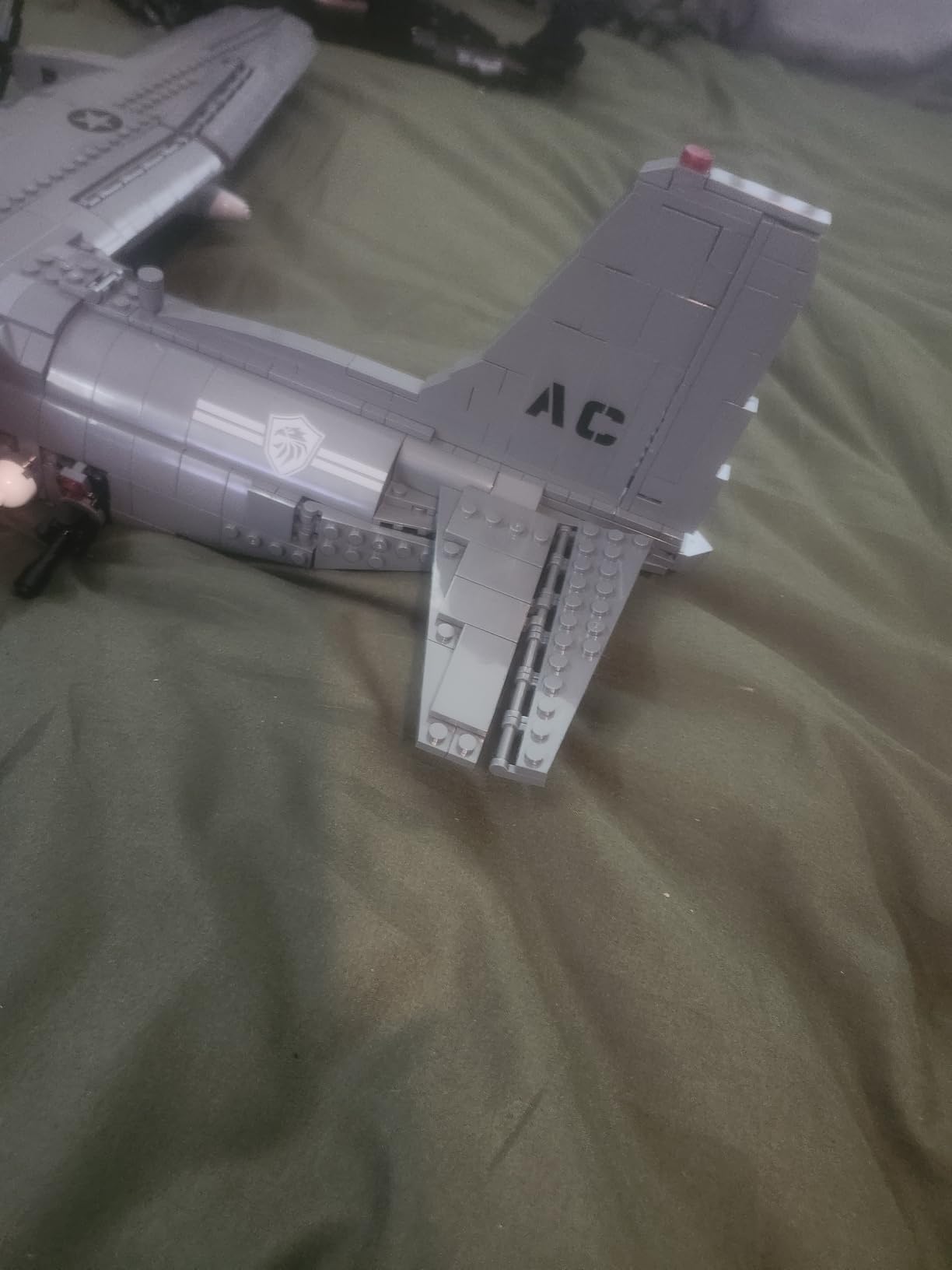 General Jim's AC-130 Hercules Gunship Building Block Set - 1,713 Pieces - Detailed Ground-Attack Aircraft Model Bricks Set customer photo 2