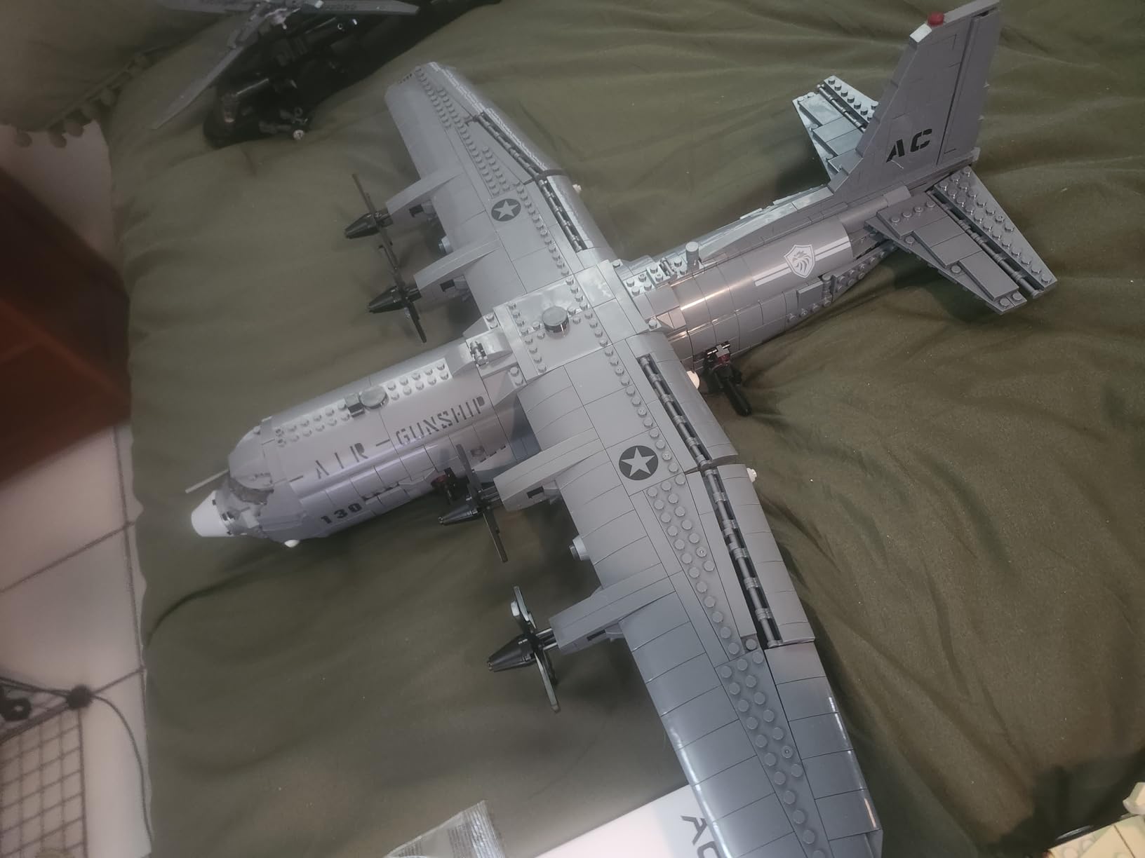 General Jim's AC-130 Hercules Gunship Building Block Set - 1,713 Pieces customer photo 3