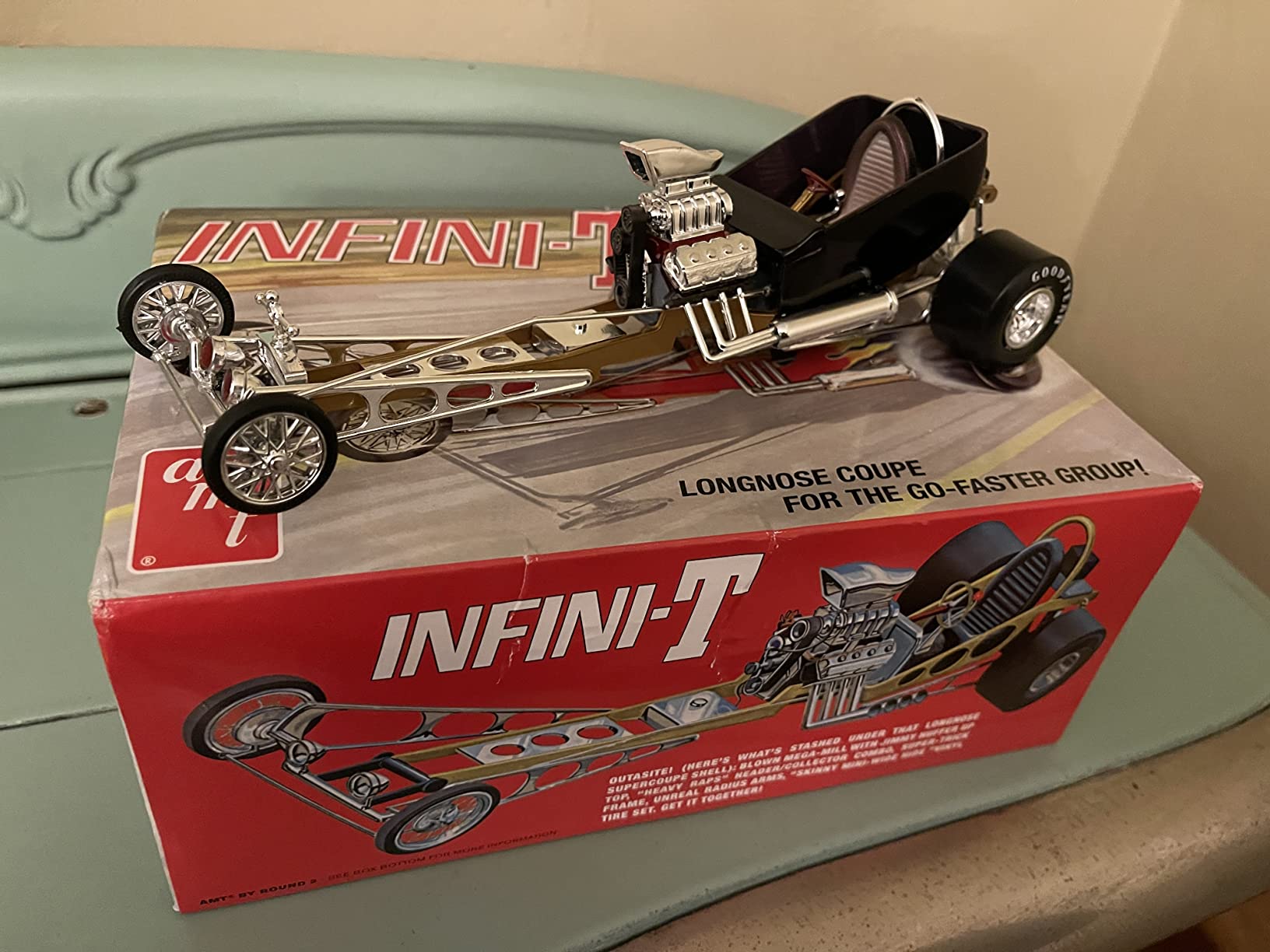 AMT Infini-T Custom Dragster 1:25 Scale Model Kit customer photo 1