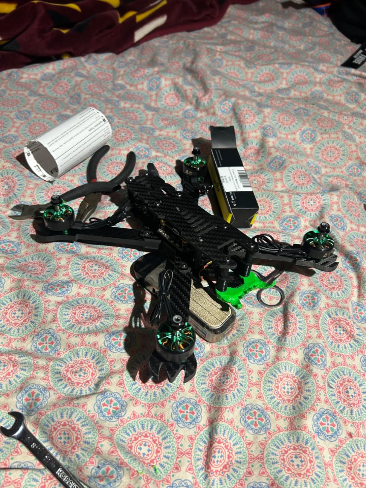FLASH HOBBY Arthur 2207.5 Outrunner Brushless Motor 2450KV 2-4S Drone Motor for RC Models FPV Quadcopter Multicopters Fixed-Wing customer photo 1