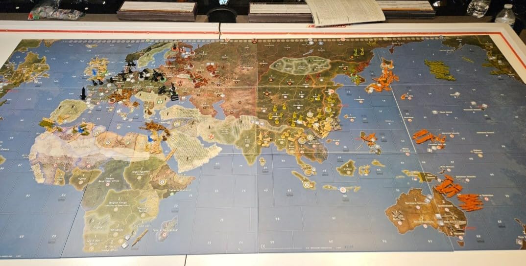 Avalon Hill Axis & Allies Europe 1940 Second Edition WWII Strategy Board Game, with Extra Large Gameboard, Ages 12 and Up, 2-6 Players customer photo 1