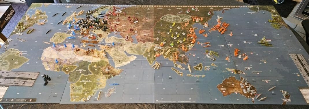 Avalon Hill Axis & Allies Europe 1940 Second Edition WWII Strategy Board Game, with Extra Large Gameboard, Ages 12 and Up, 2-6 Players customer photo 2