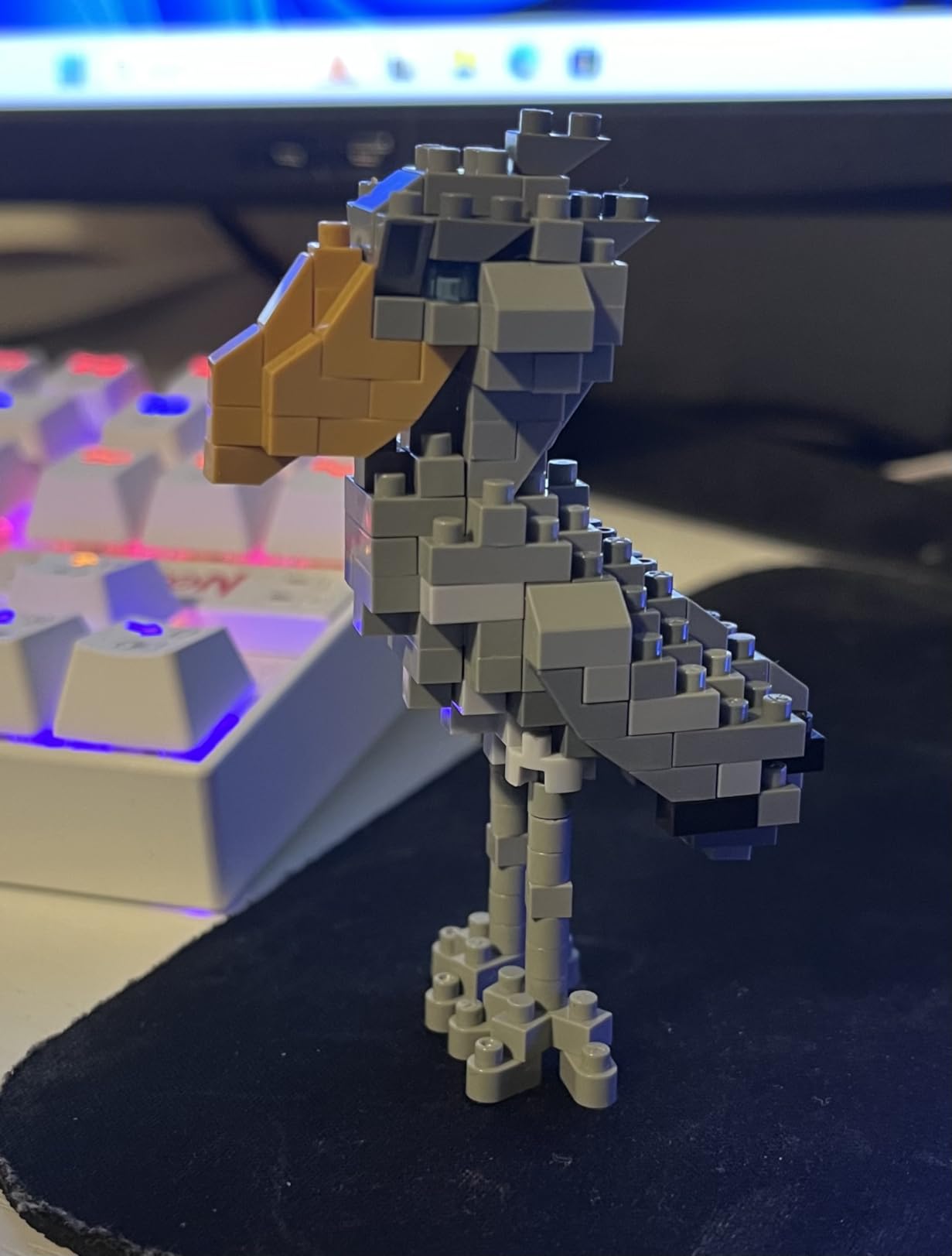 nanoblock - Birds - Shoebill, Collection Series Building Kit customer photo 1
