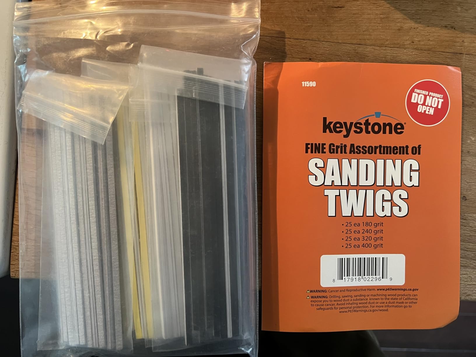 Fine Sanding Twig Assortment Pack with Color Coded Abrasive Grits customer photo 1
