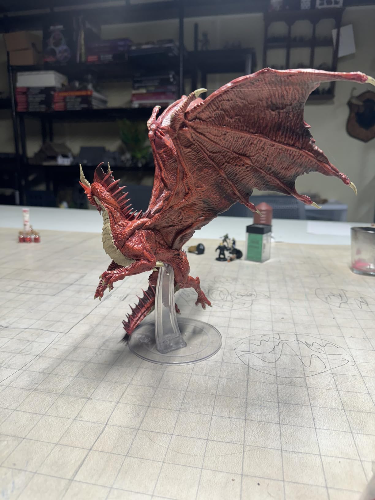 WizKids D&D Icons of The Realms: Adult Green Dragon Premium Figure customer photo 2