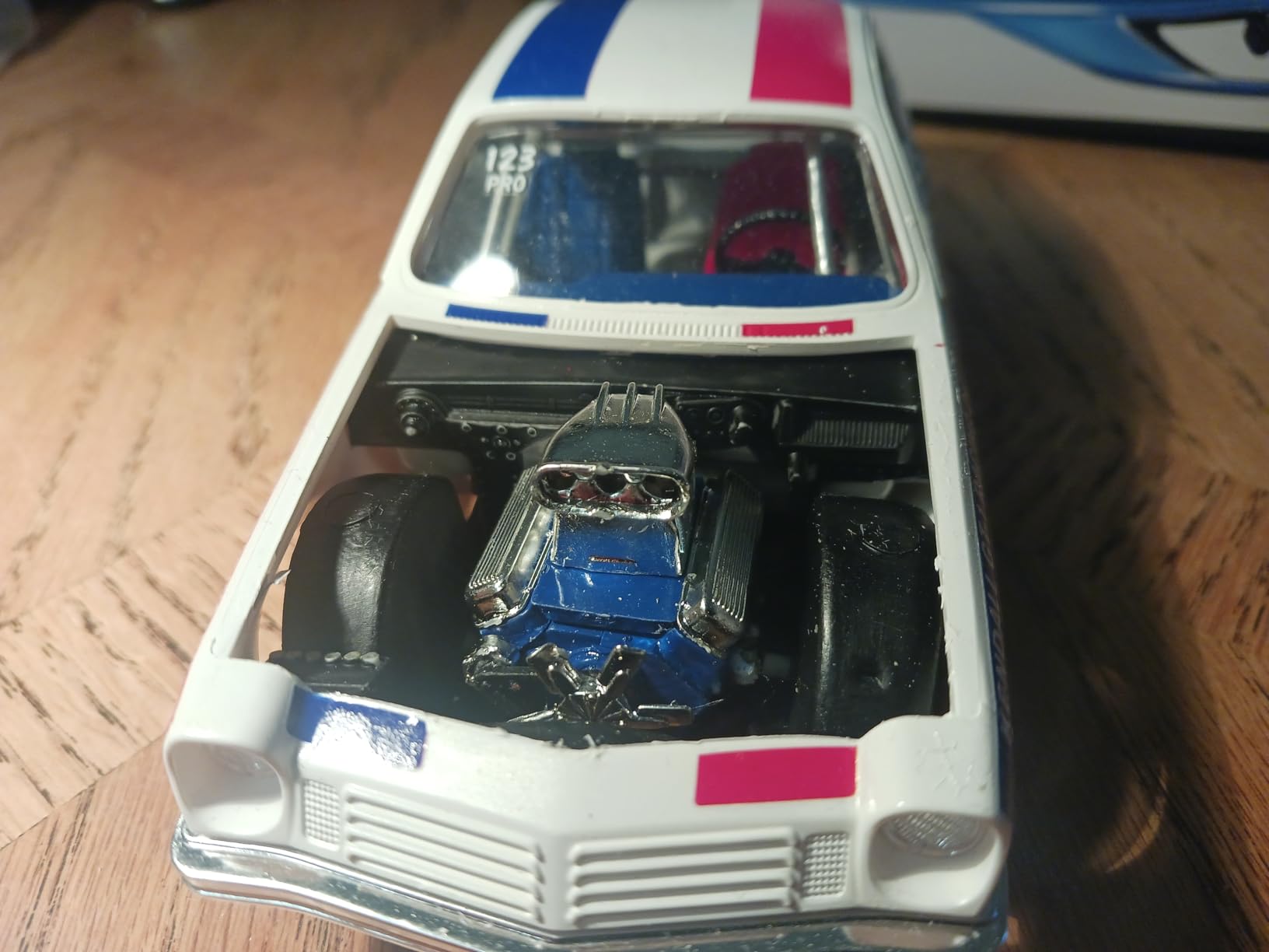 MPC Bruce Larson USA/1 Pro Stock Vega 1:25 Scale Model Kit customer photo 1
