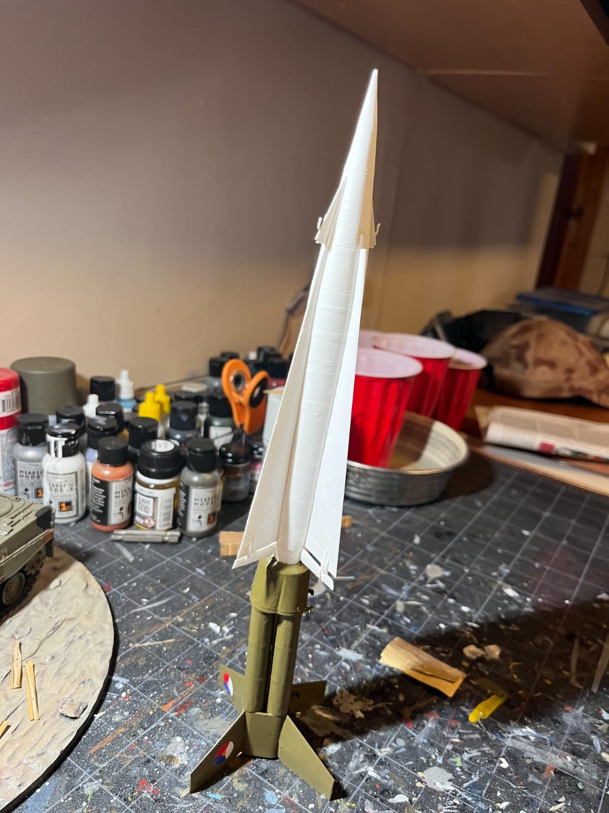 Atlantis Plastic Model Kit - Nike Hercules Missile US Army customer photo 2